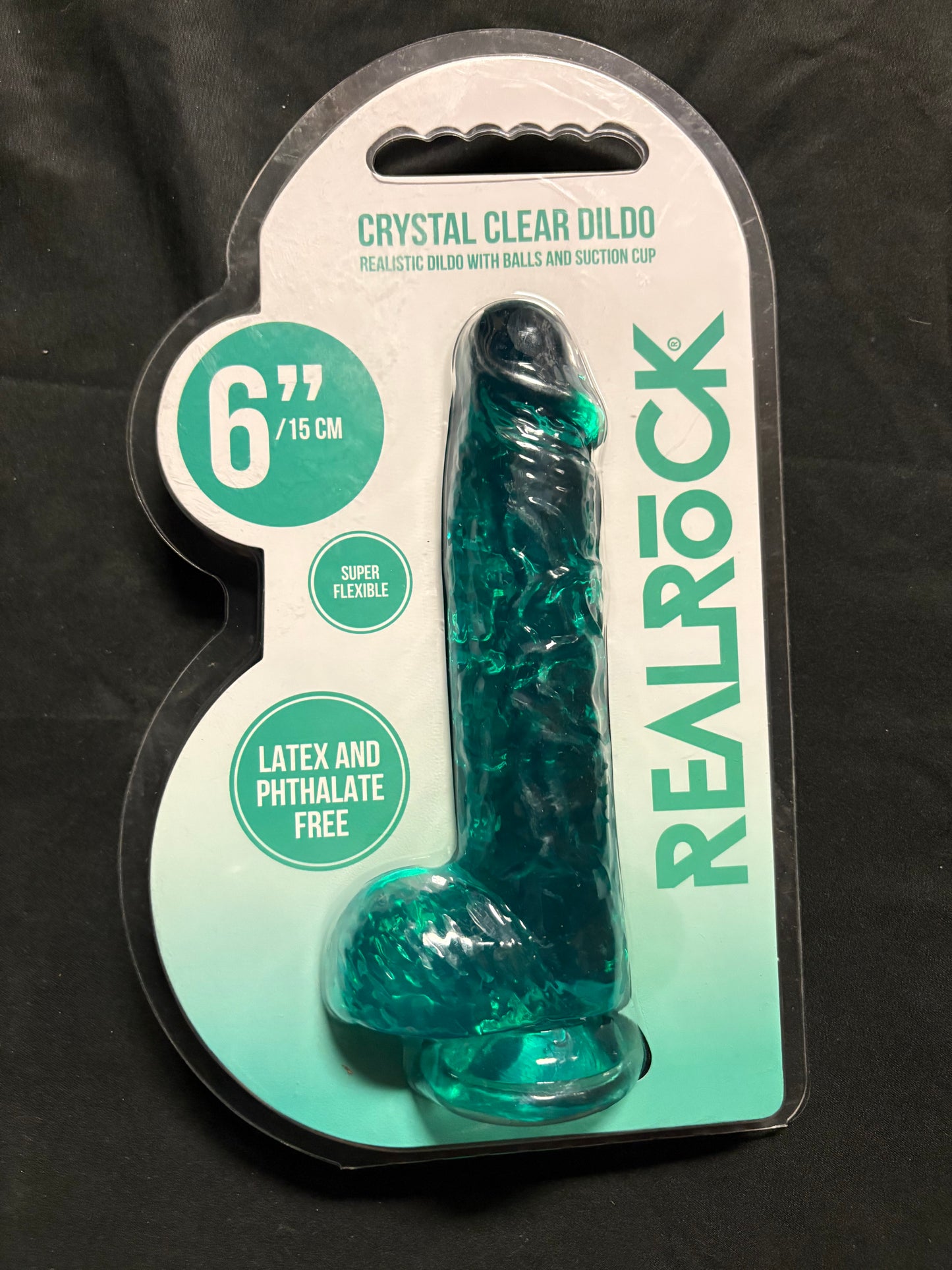 Real Rock 6" Ballsy Dildo