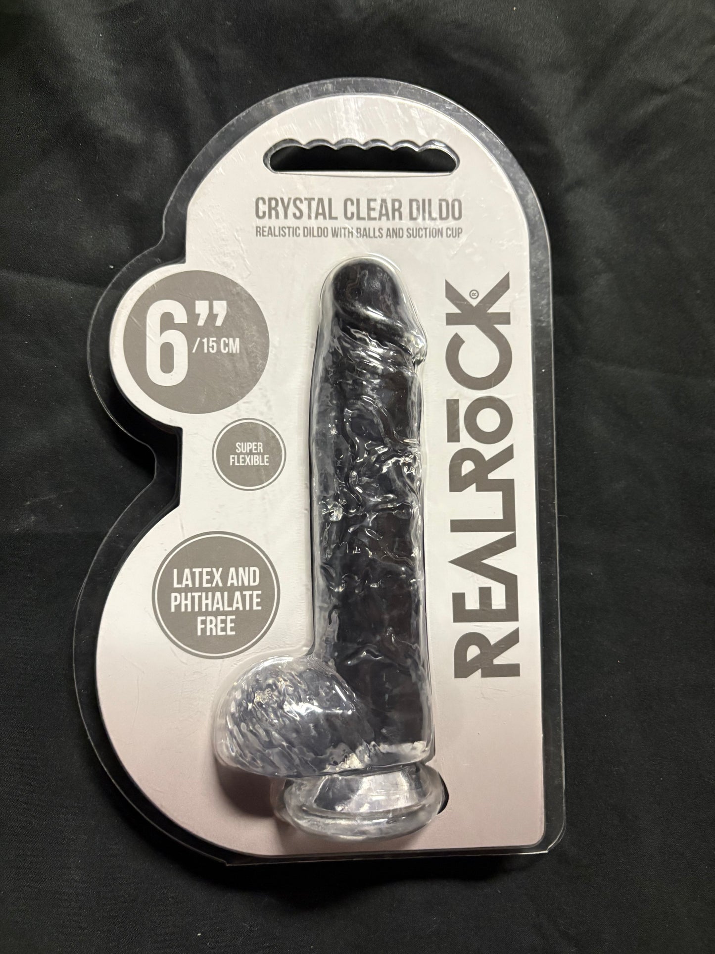 Real Rock 6" Ballsy Dildo