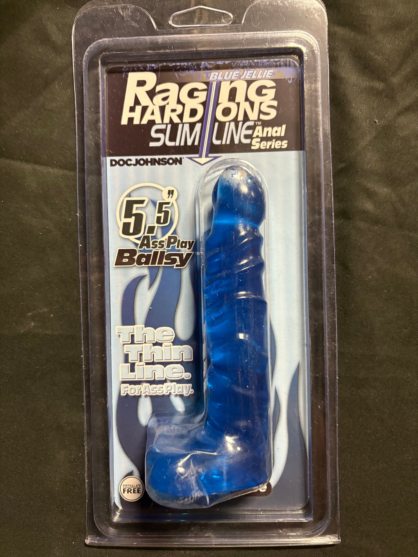 Doc Johnson Raging Hard-Ons Slimline 5.5 Inch Ballsy