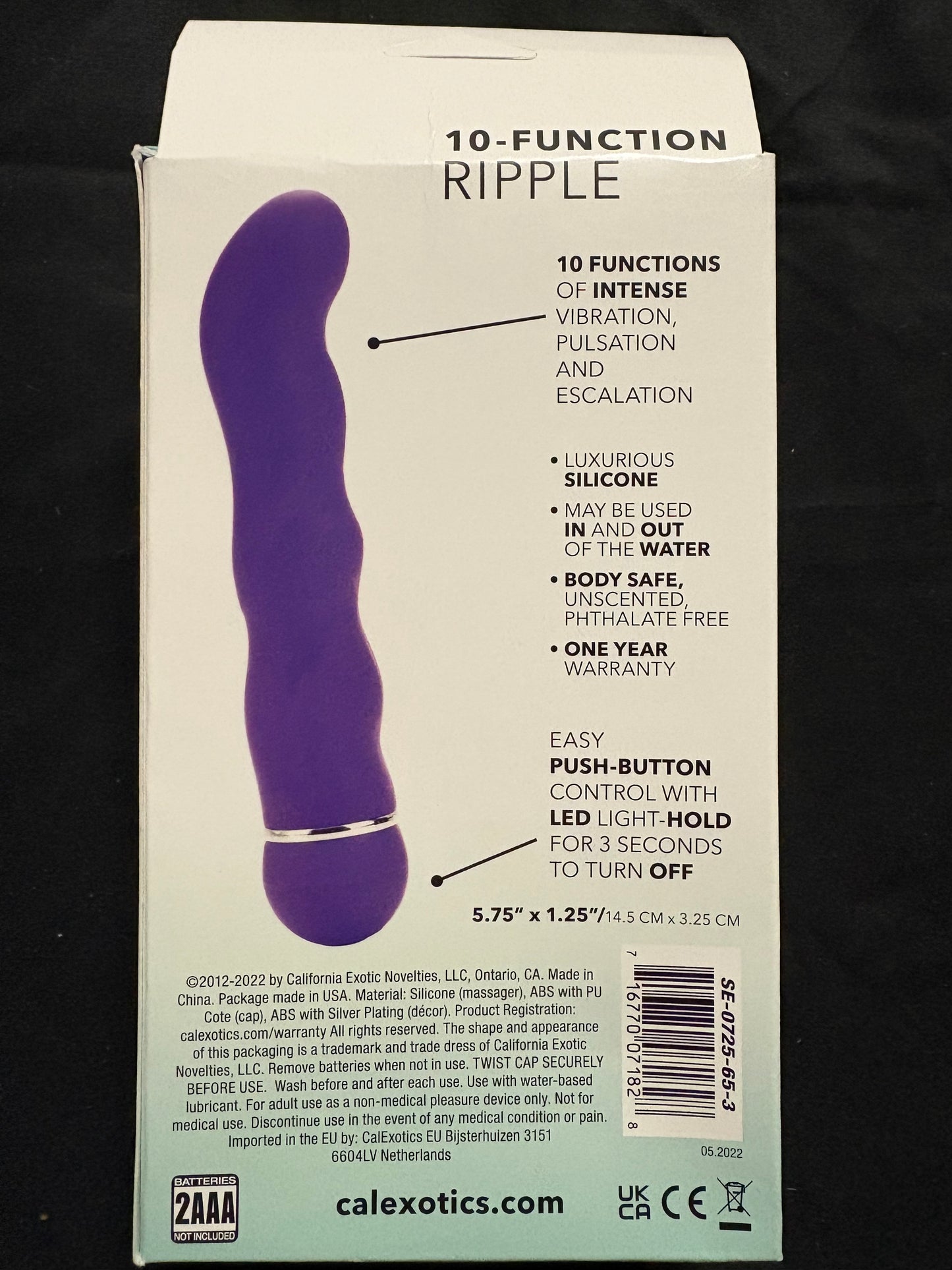Posh Silicone Ripple G Spot Vibe