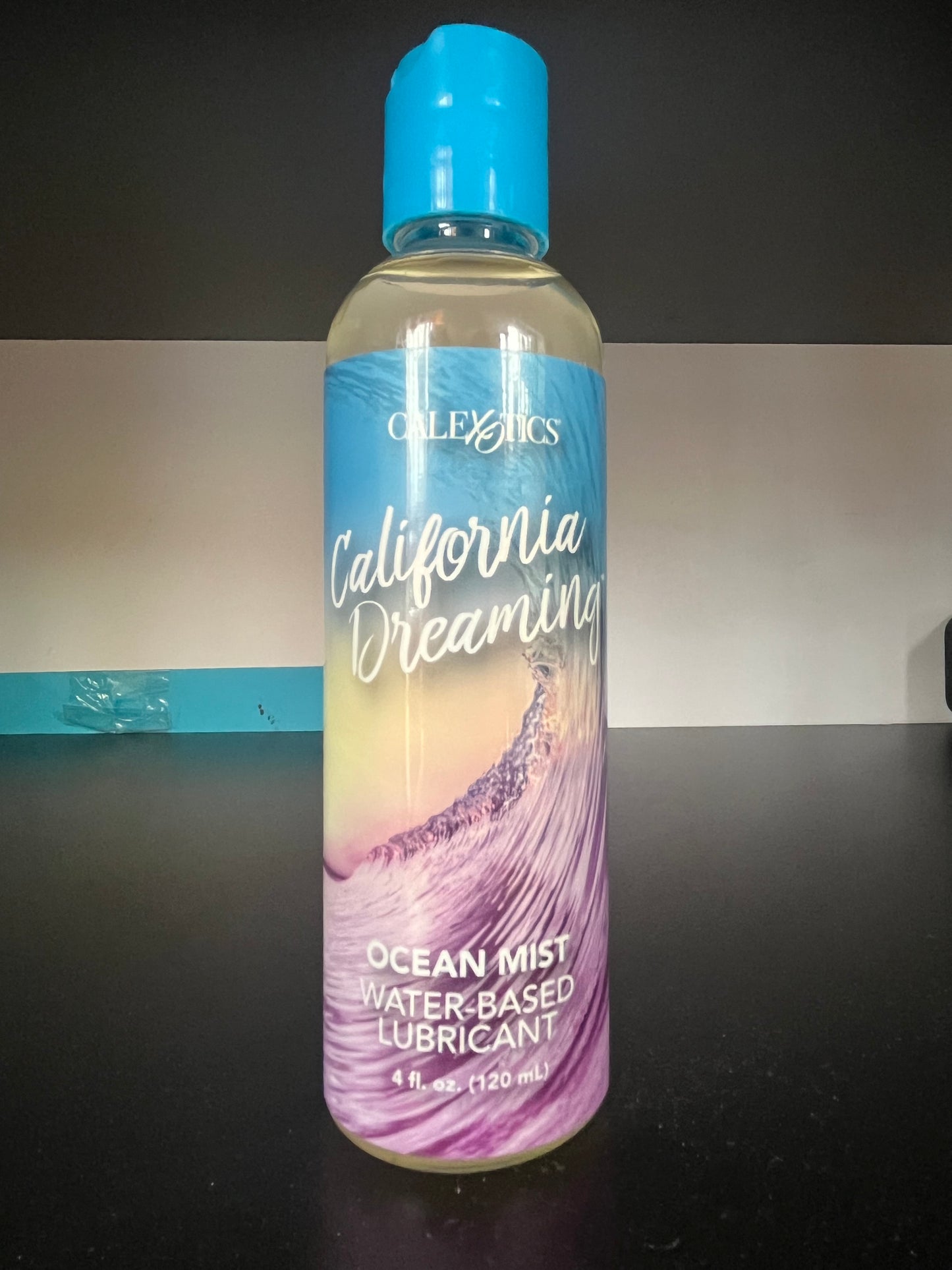 California Dreaming Ocean Mist Water Based Lube in 4oz/118m