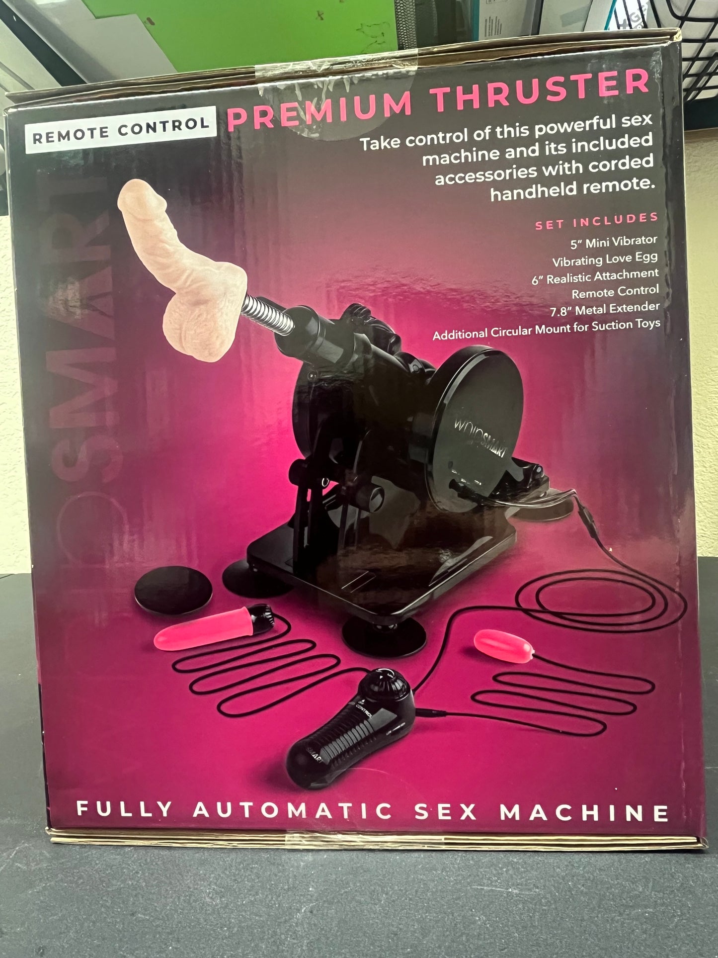 BodyWand Premium Thruster Remote Sex Machine