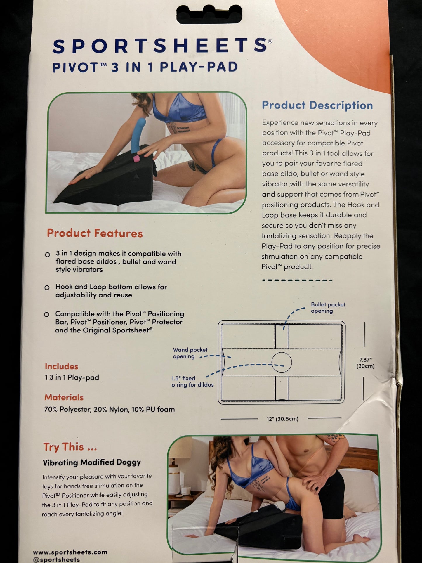 Sportsheets Pivot 3 in 1 Play-Pad