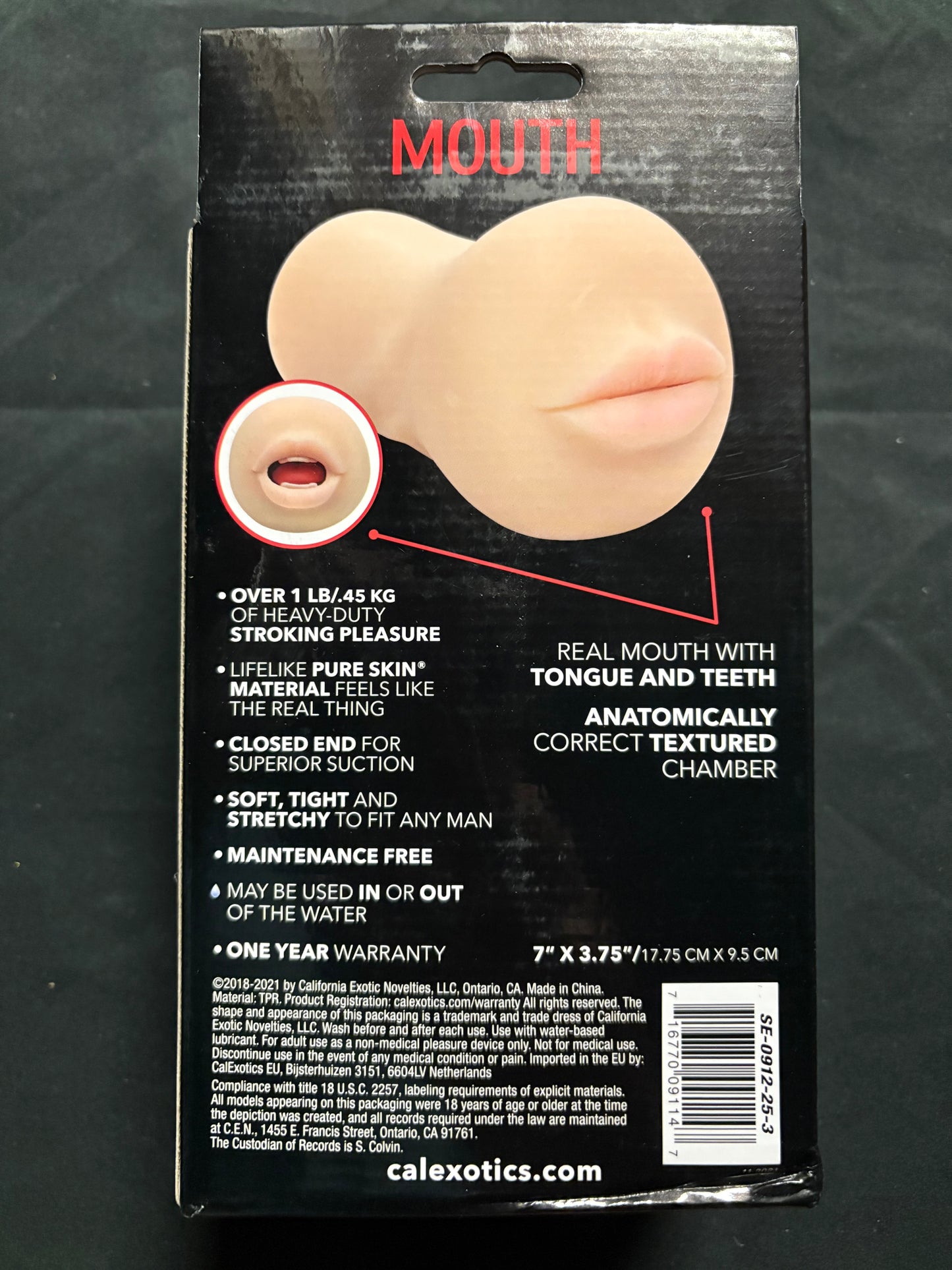 Calexotics Stroke It Anatomical Mouth