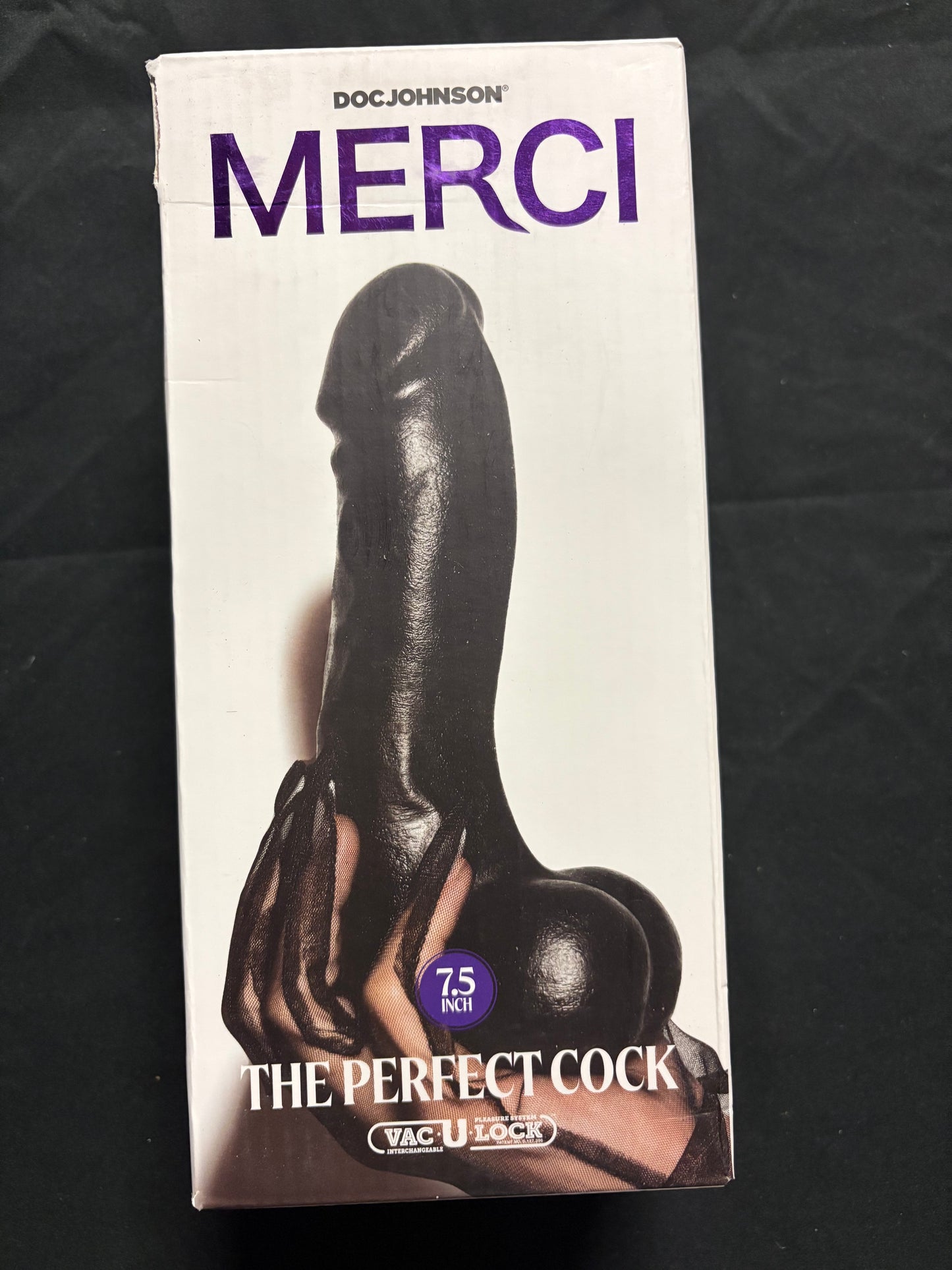 Doc Johnson Merci The Perfect Cock 7.5" Vac-U-Lock