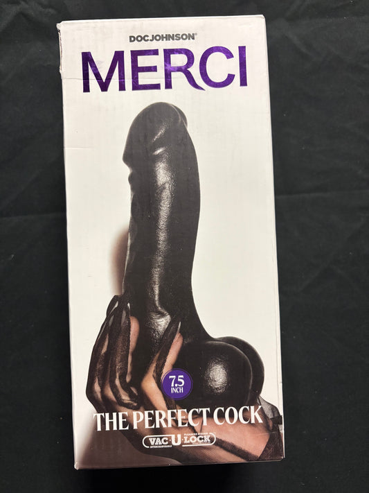 Doc Johnson Merci The Perfect Cock 7.5" Vac-U-Lock