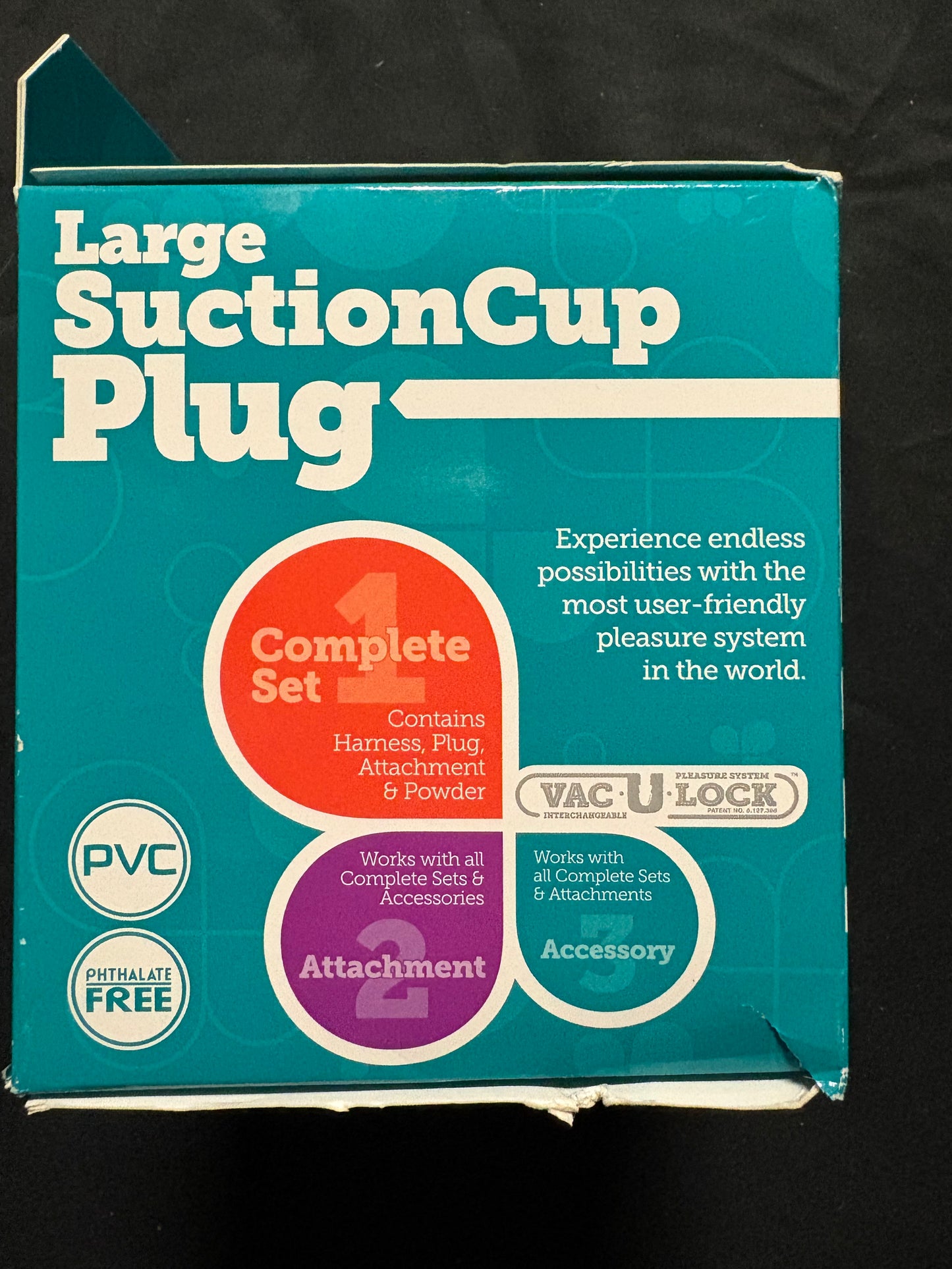 Vac-U-Lock Large Suction Cup Plug