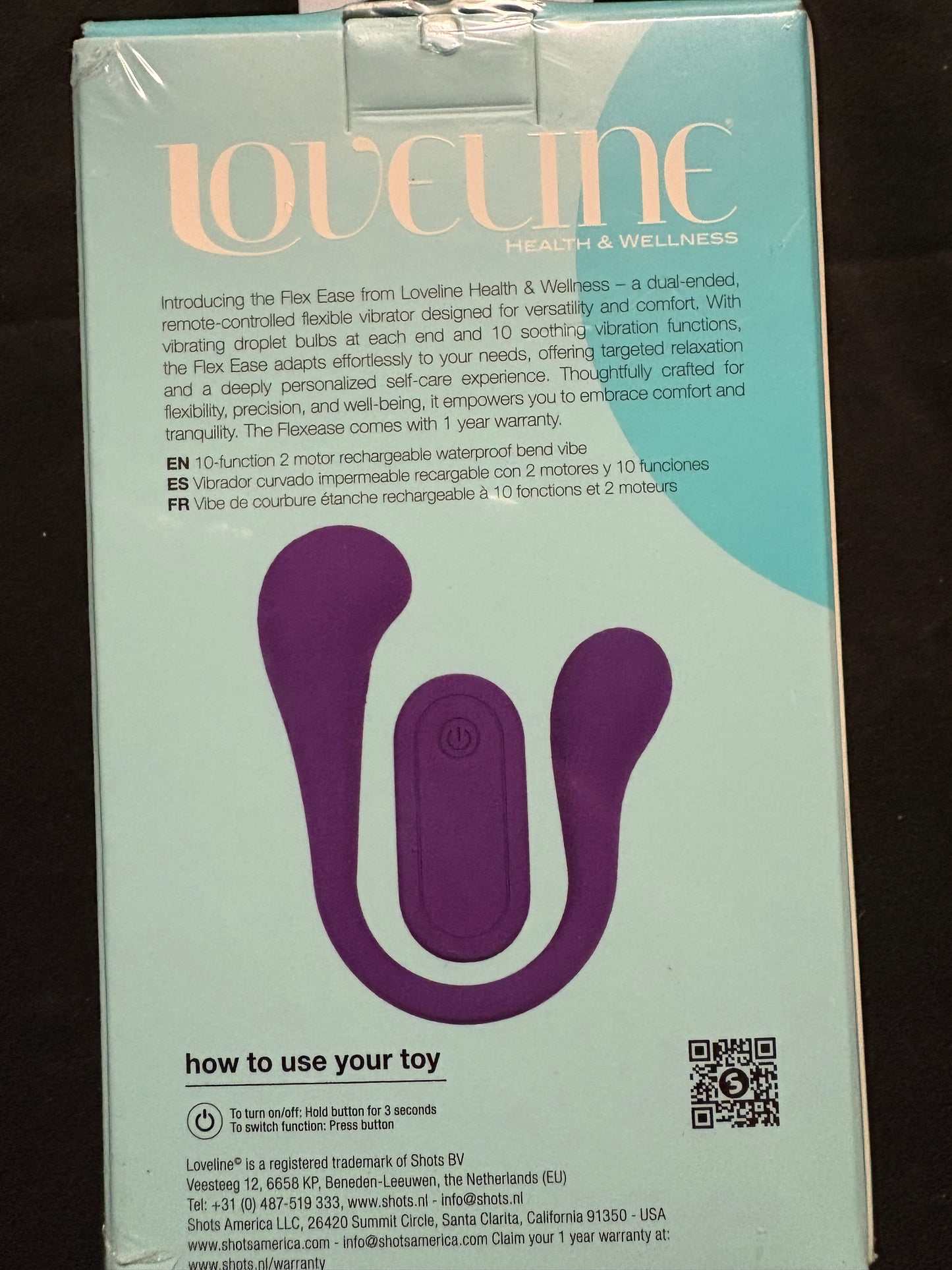 Loveline FlexEase Double Ended Vibe