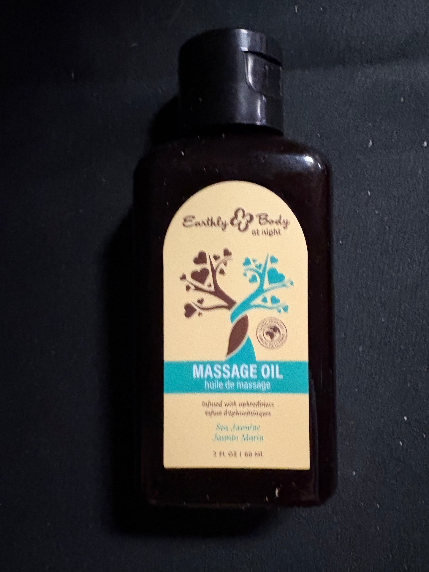 Earthly Body At Night Massage Oil 2oz