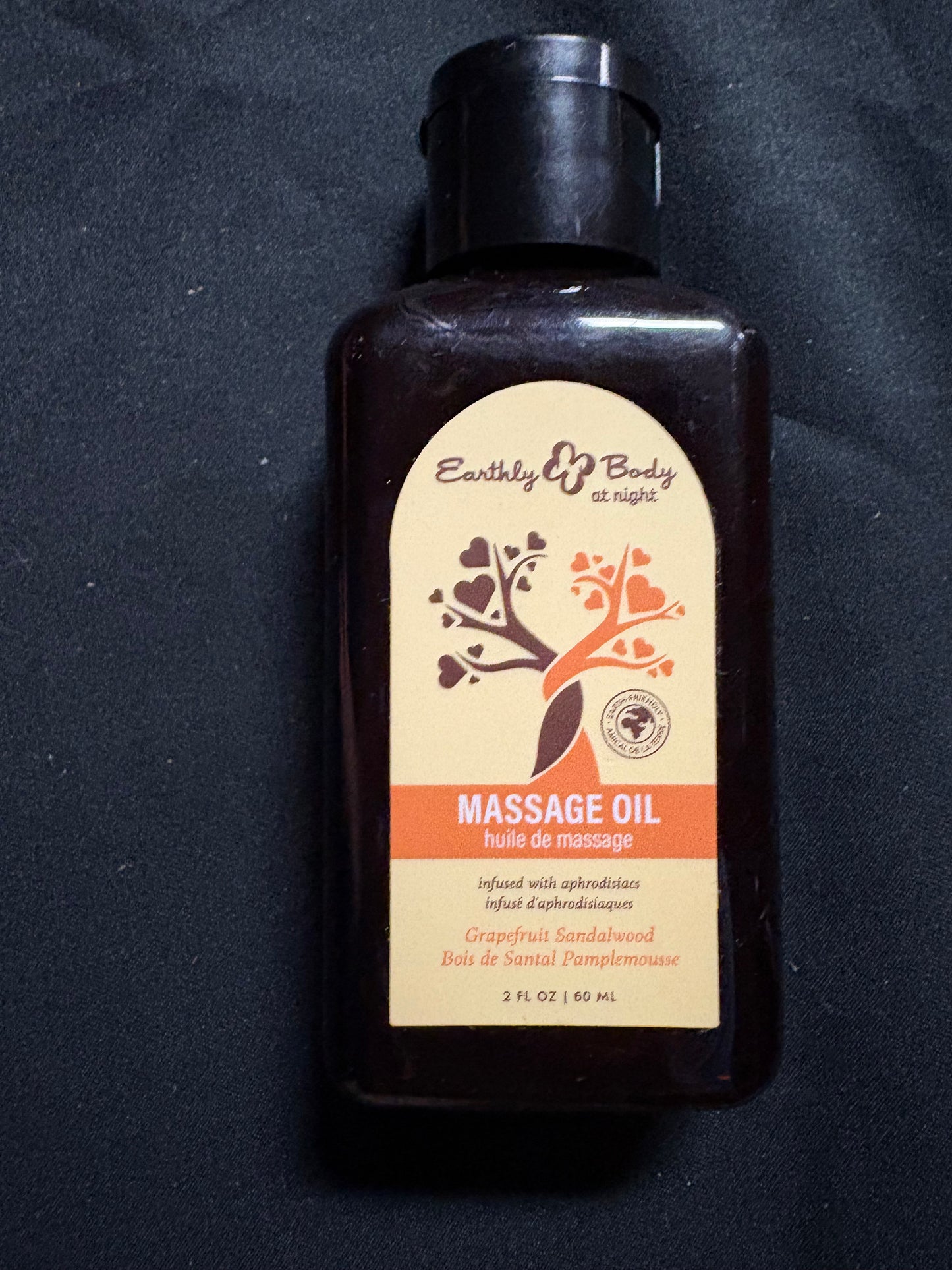 Earthly Body At Night Massage Oil 2oz