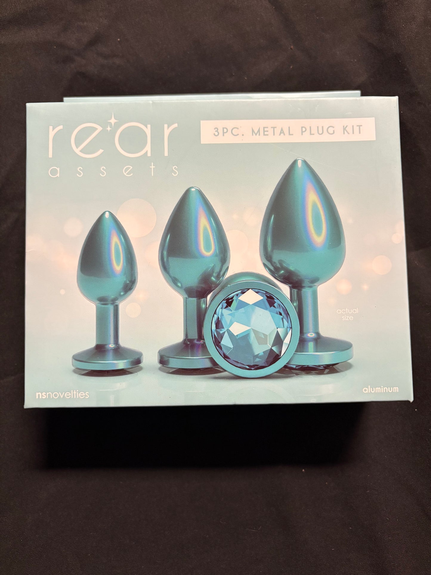 Rear Assets 3pc Metal Plug Set