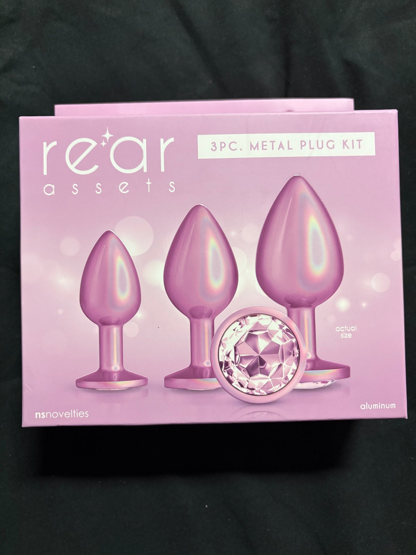 Rear Assets 3pc Metal Plug Set