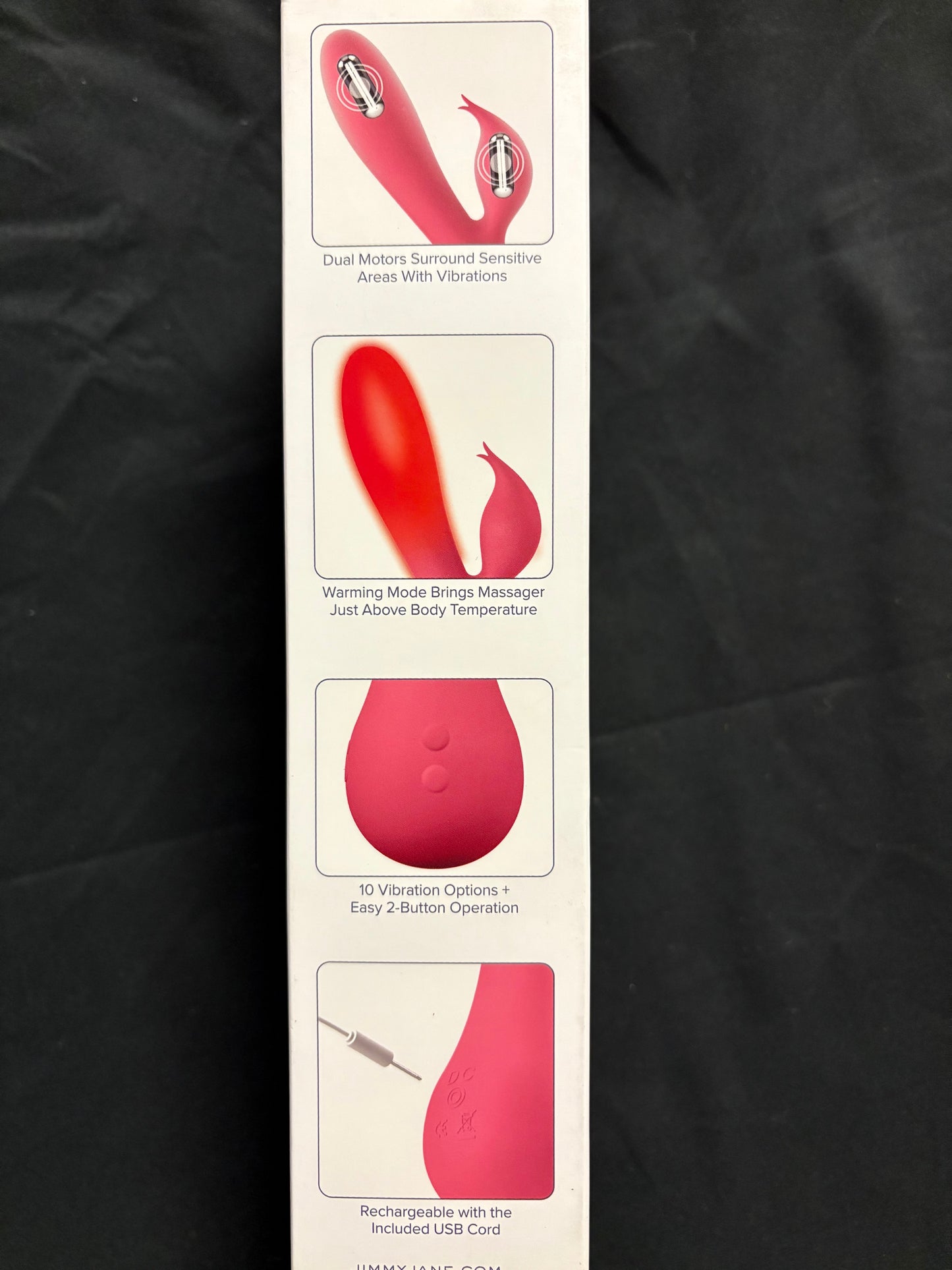 Glo Rabbit Silicone Heating Vibe