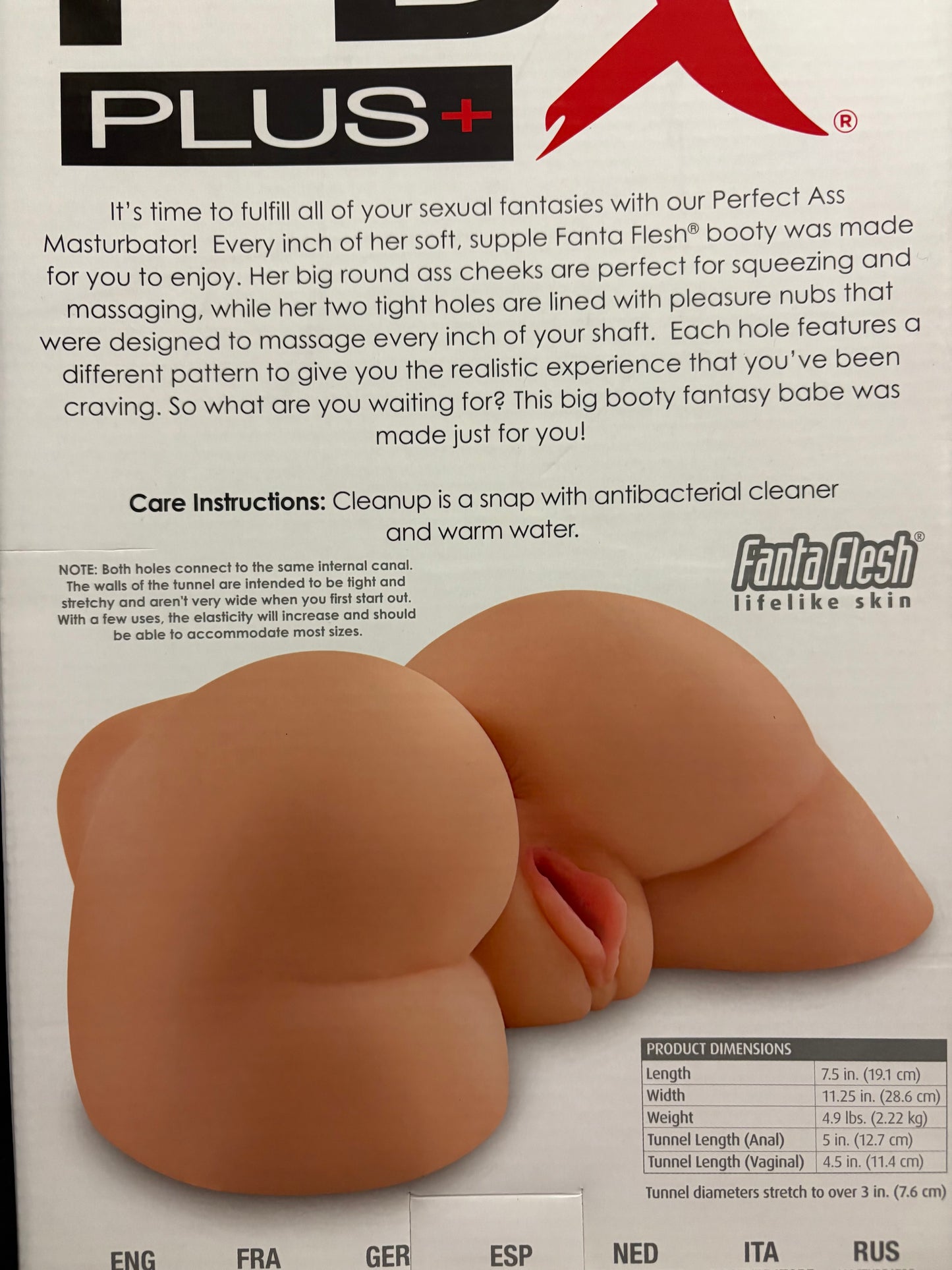 PDX Plus Perfect Ass Masturbator -Tan