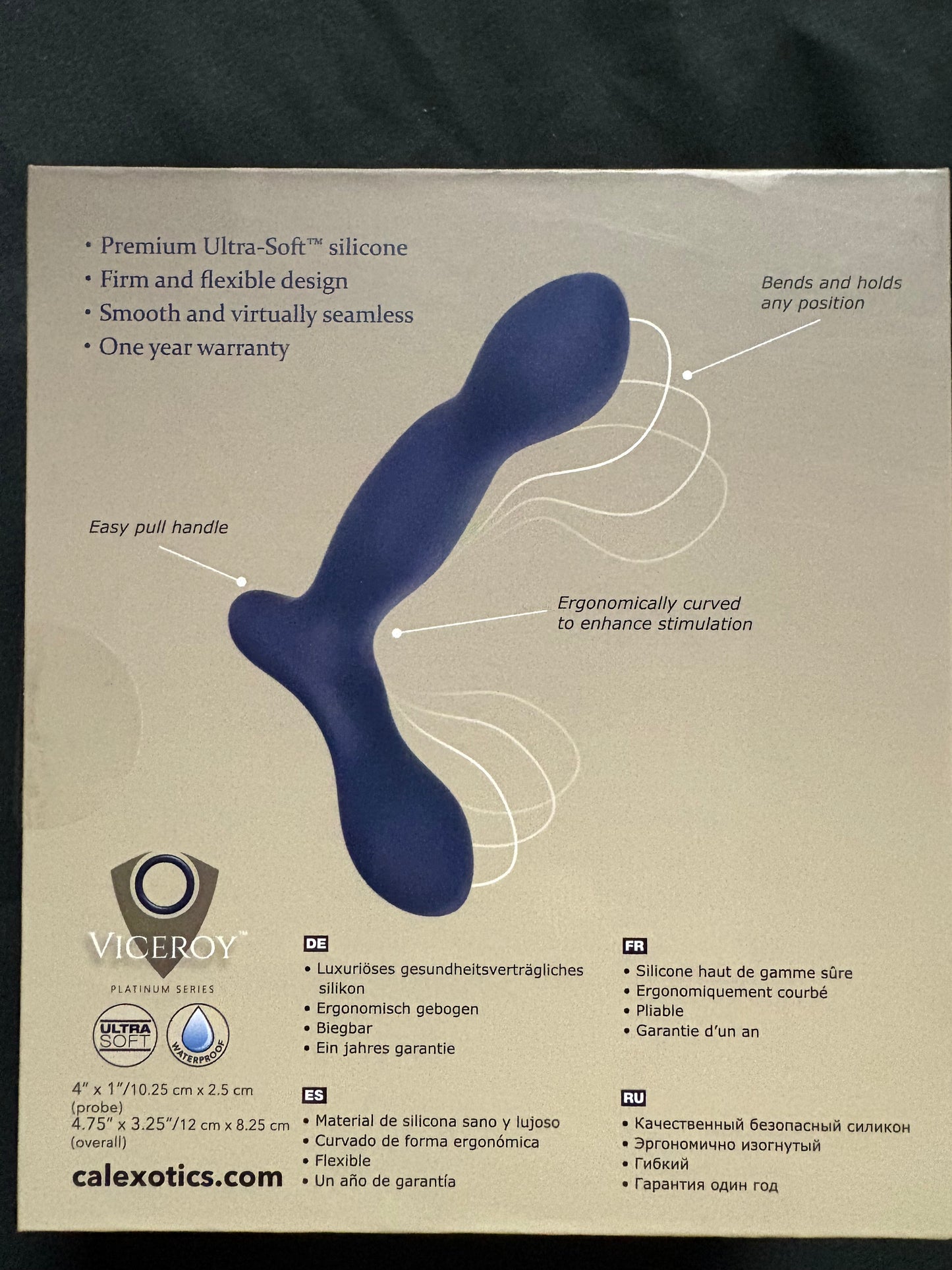 CalExotics Viceroy Expert Prostate Probe