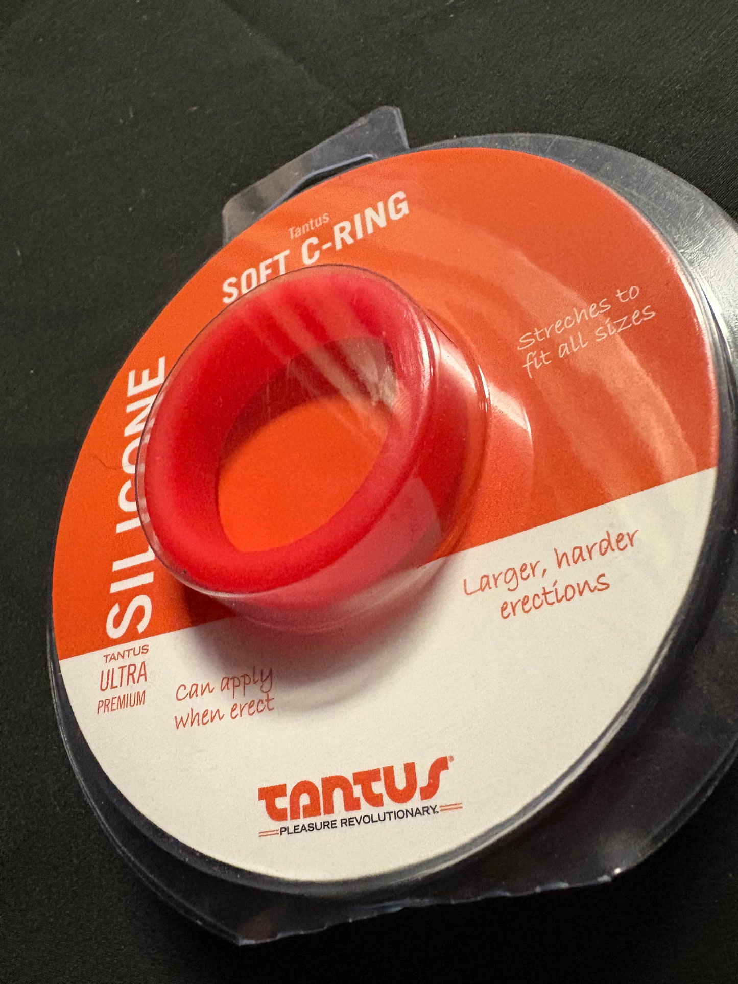 Supersoft C-Ring in Red
