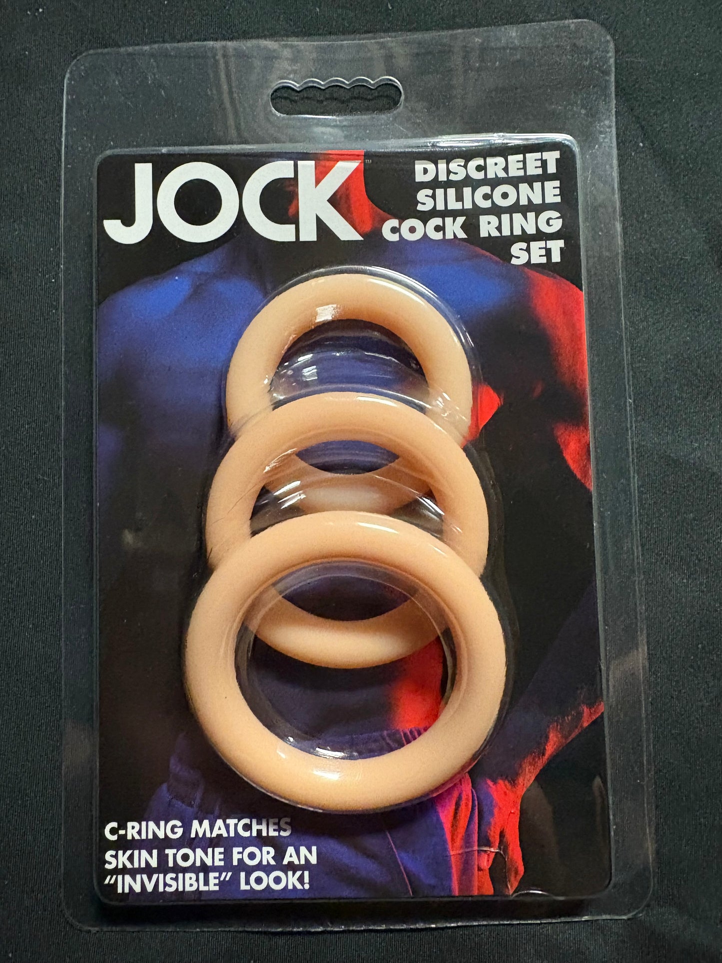 Jock Discreet Silicone Cock Ring Set