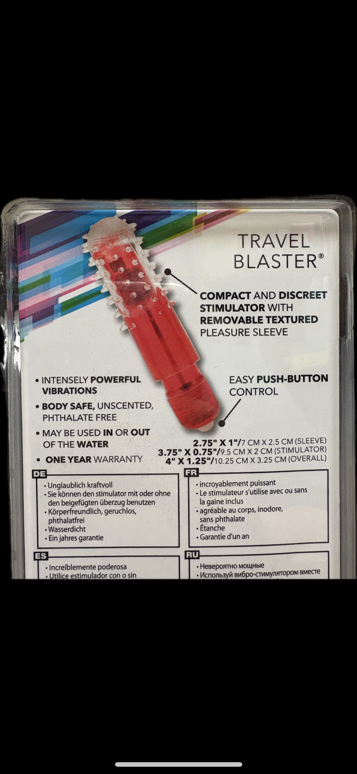 CalExotics Wireless Travel Blaster Bullet Vibrator