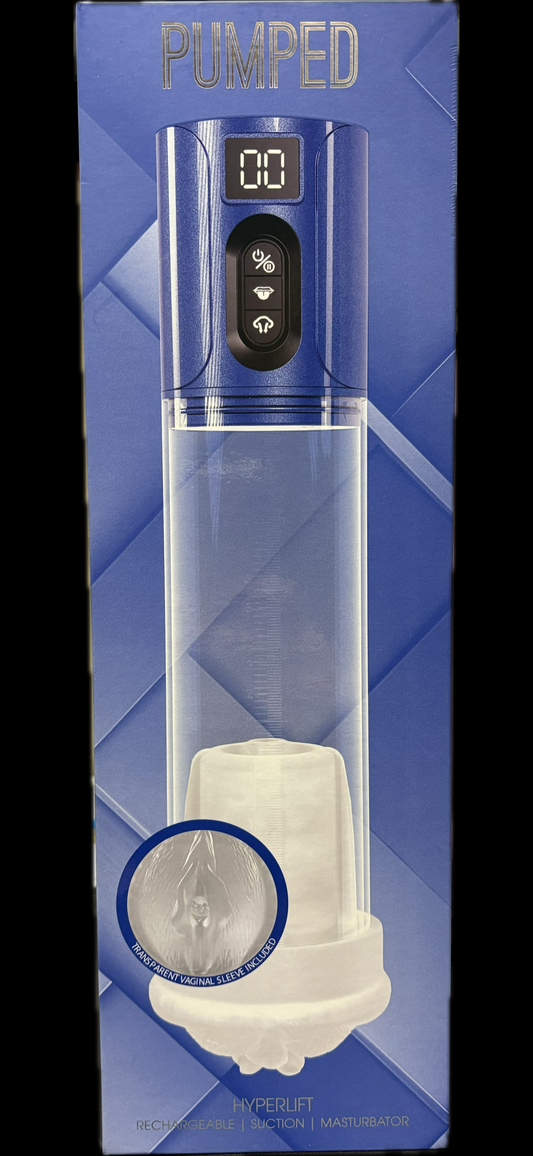 Pumped Hyperlift Penis Pump with Stroker Sleeve