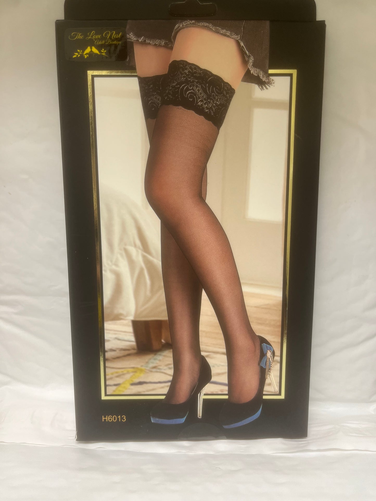 Lace Top Thigh Highs 6013