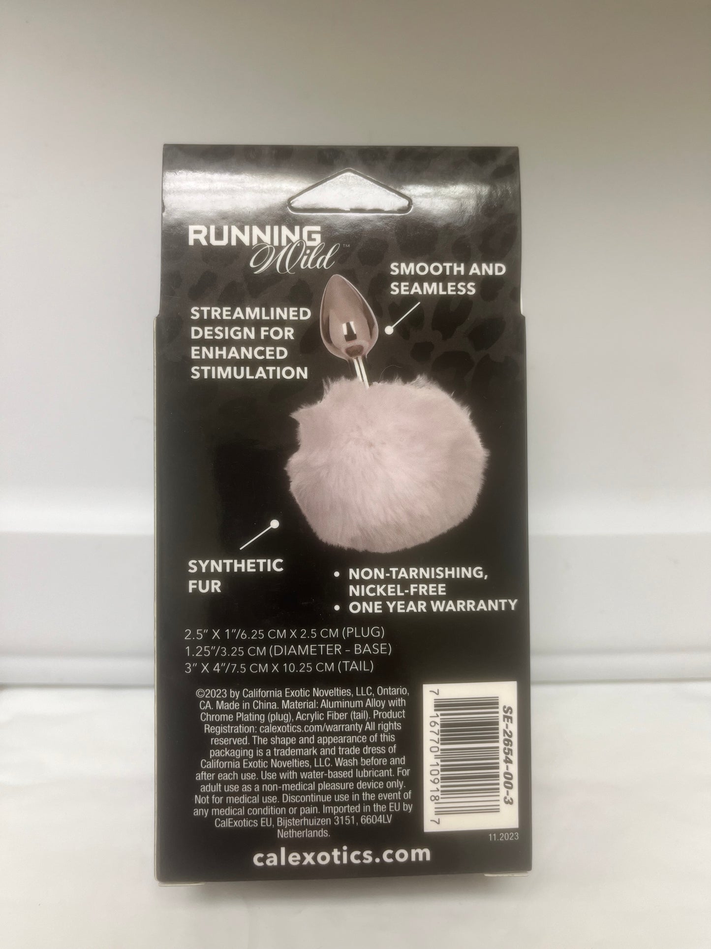 CalExotics Running Wild White Bunny Plug