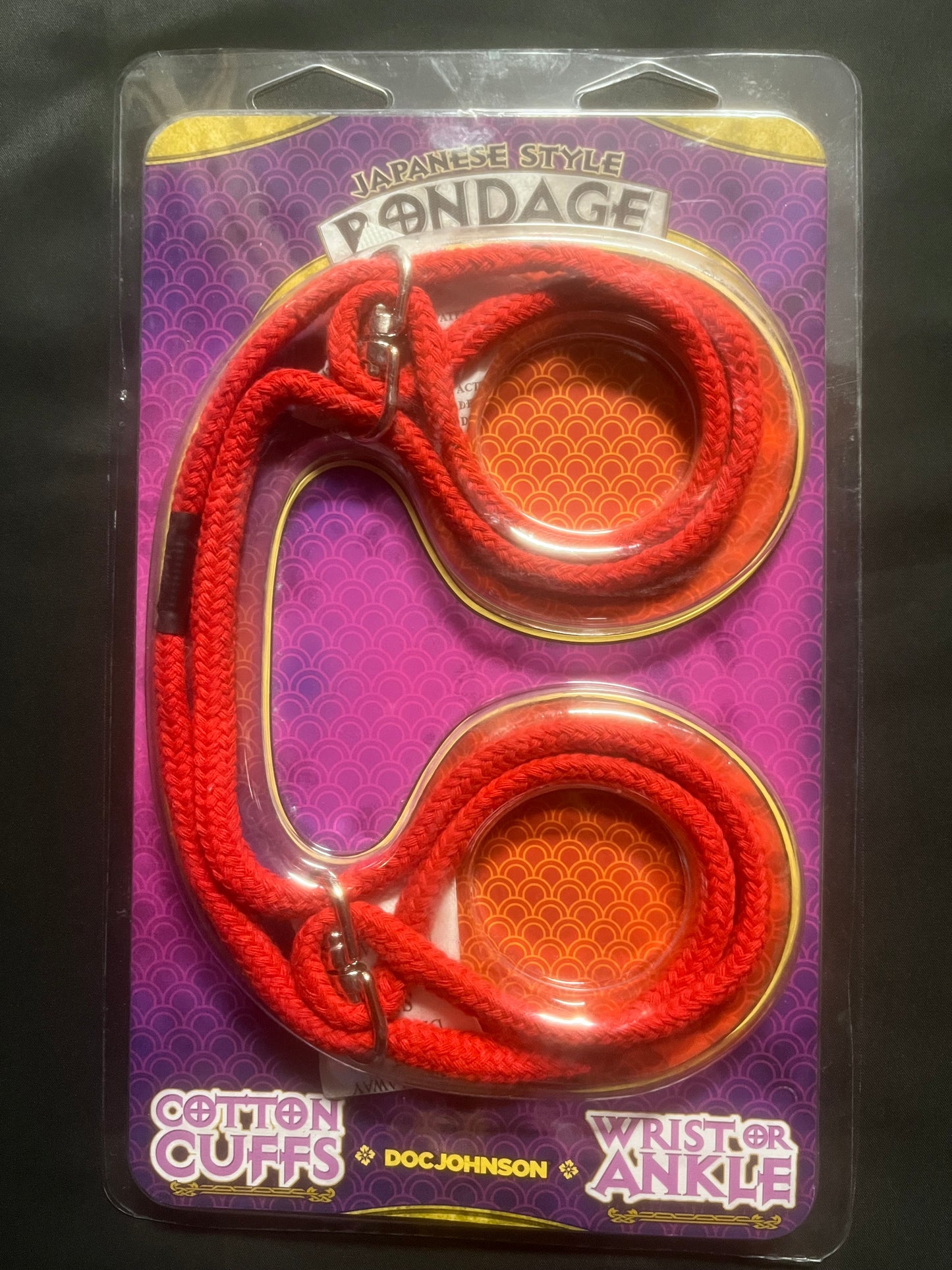 Doc Johnson Cotton Wrist or Ankle Cuffs