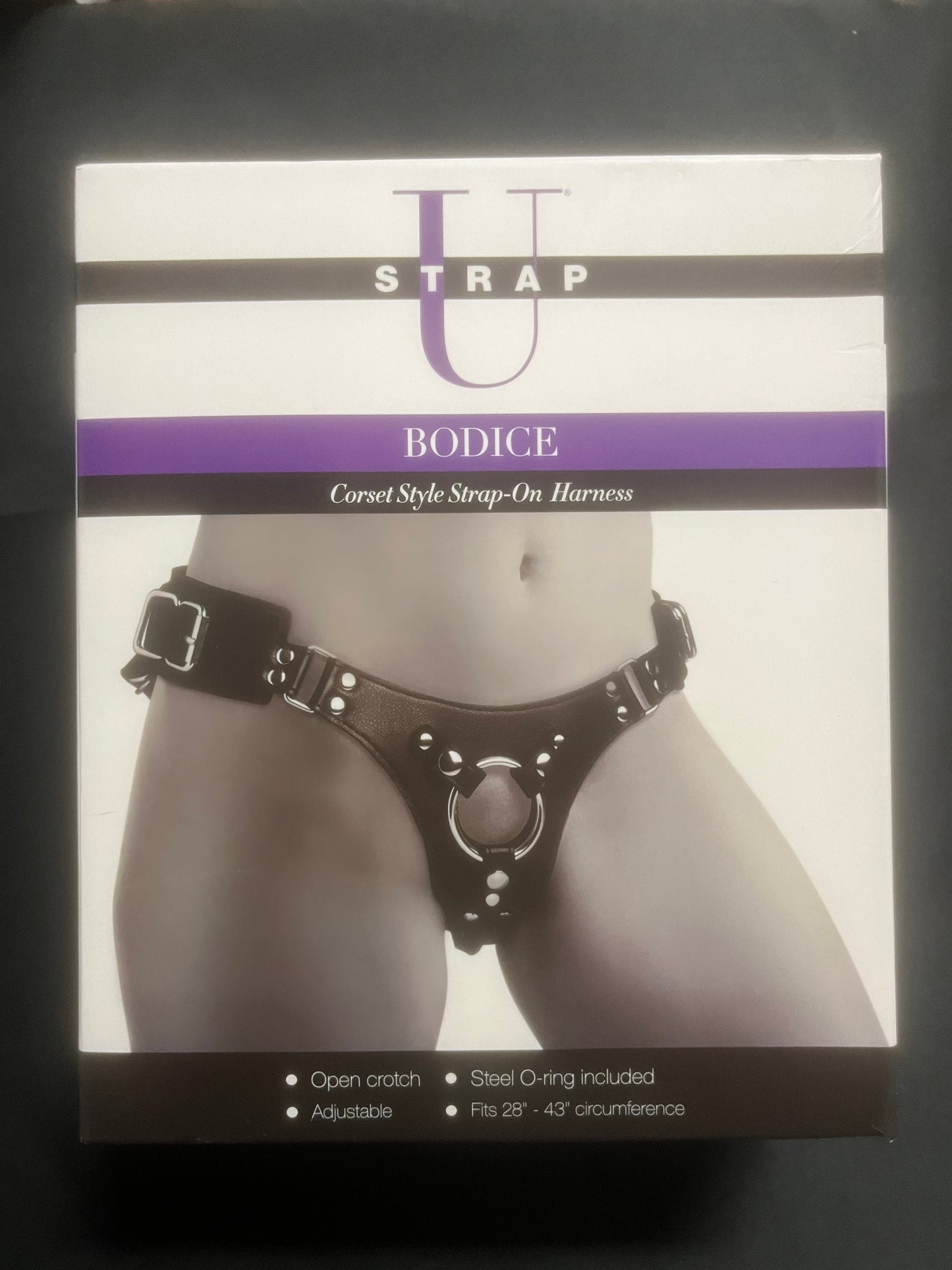 Strap U Bodice Corset Style Strap-On Harness