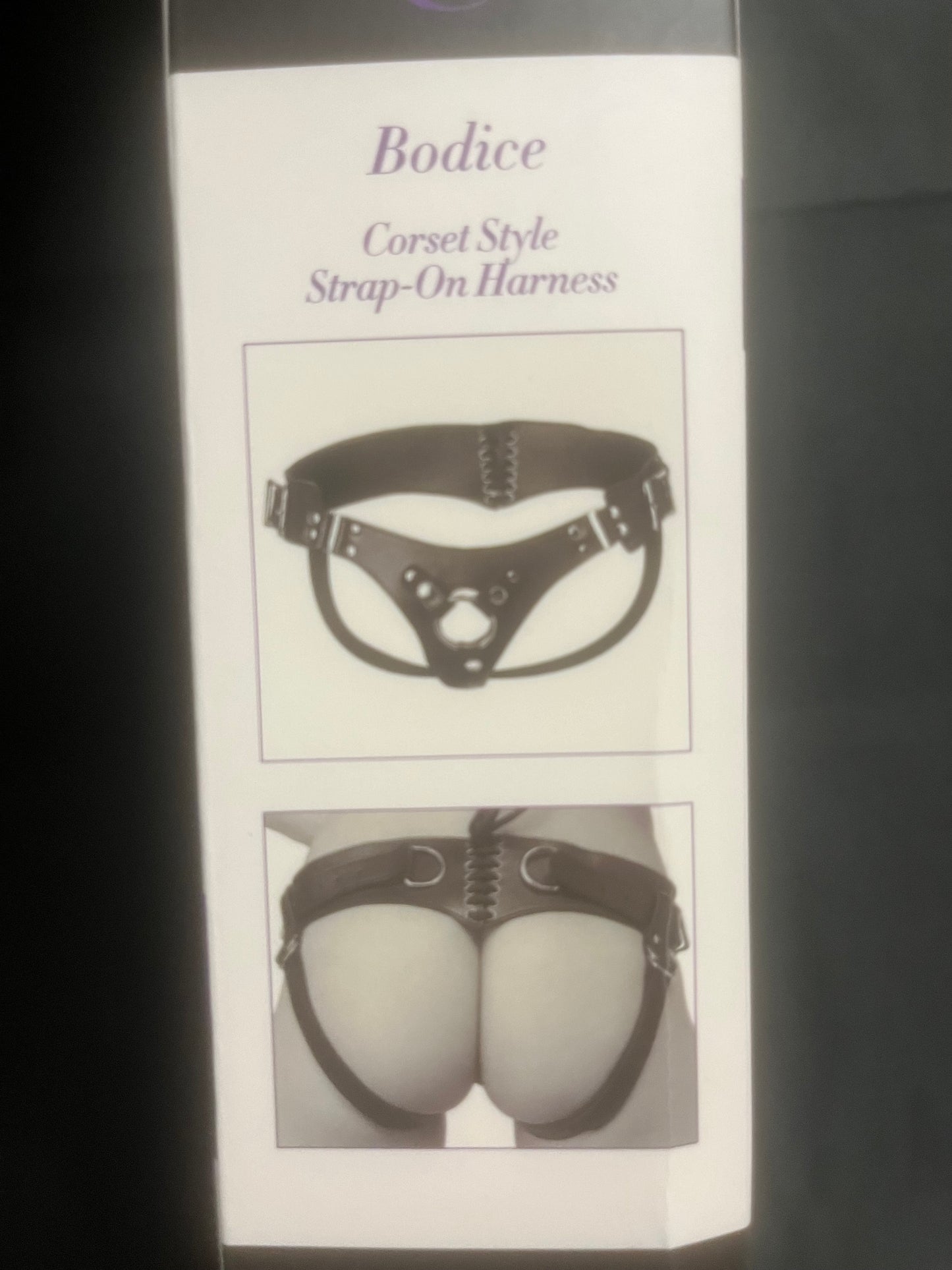 Strap U Bodice Corset Style Strap-On Harness