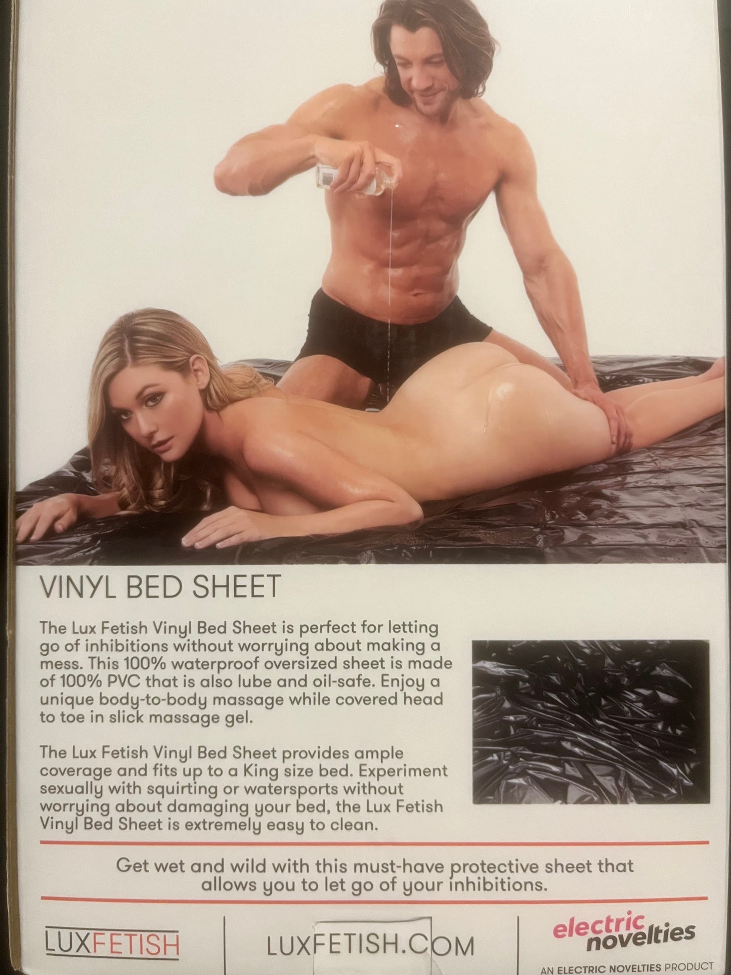 Lux Fetish Vinyl Bed Sheet