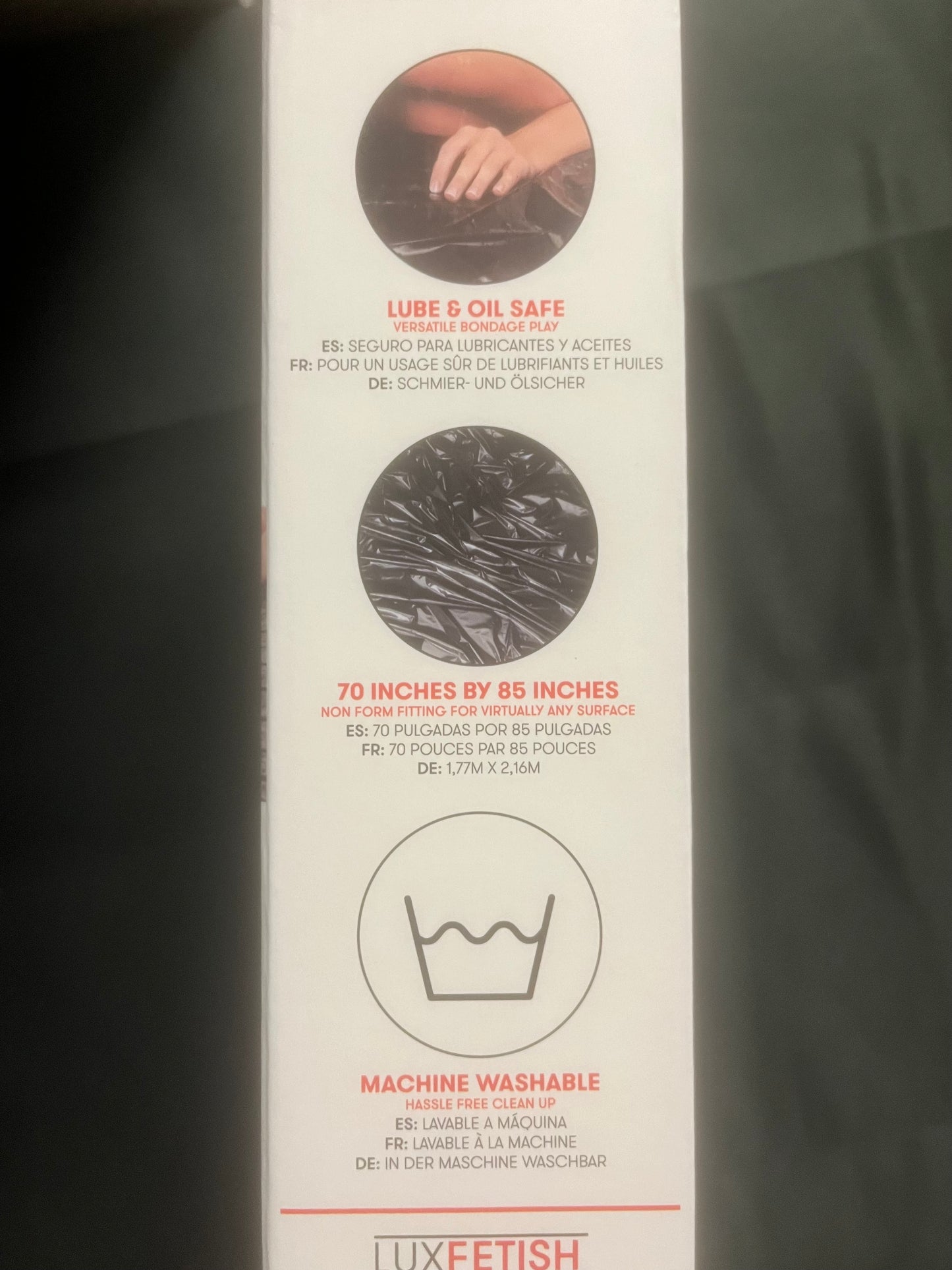 Lux Fetish Vinyl Bed Sheet
