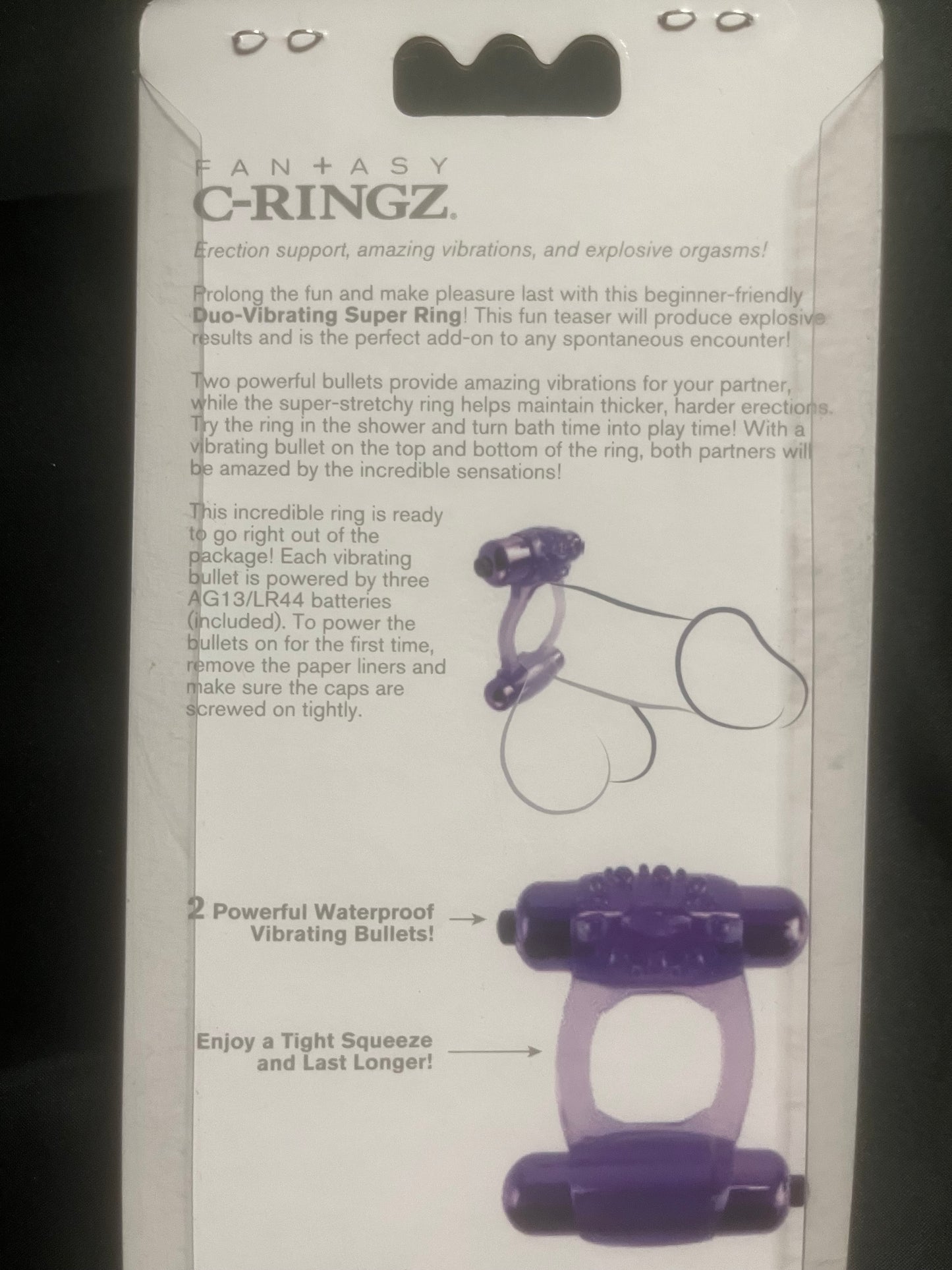 Pipedream Duo-Vibrating Super Ring
