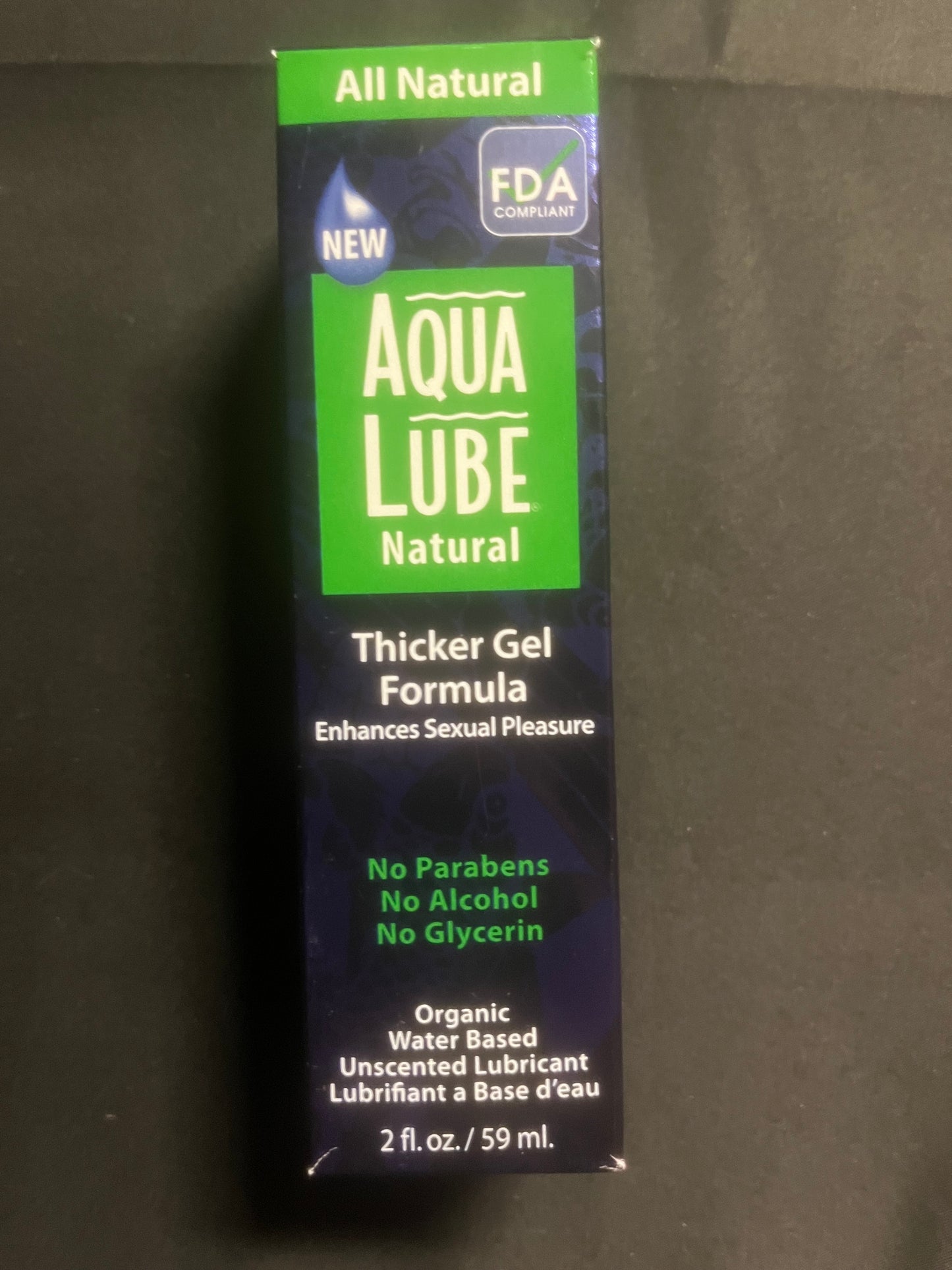 Aqua Lube Natural Thick Gel Water Based Lube