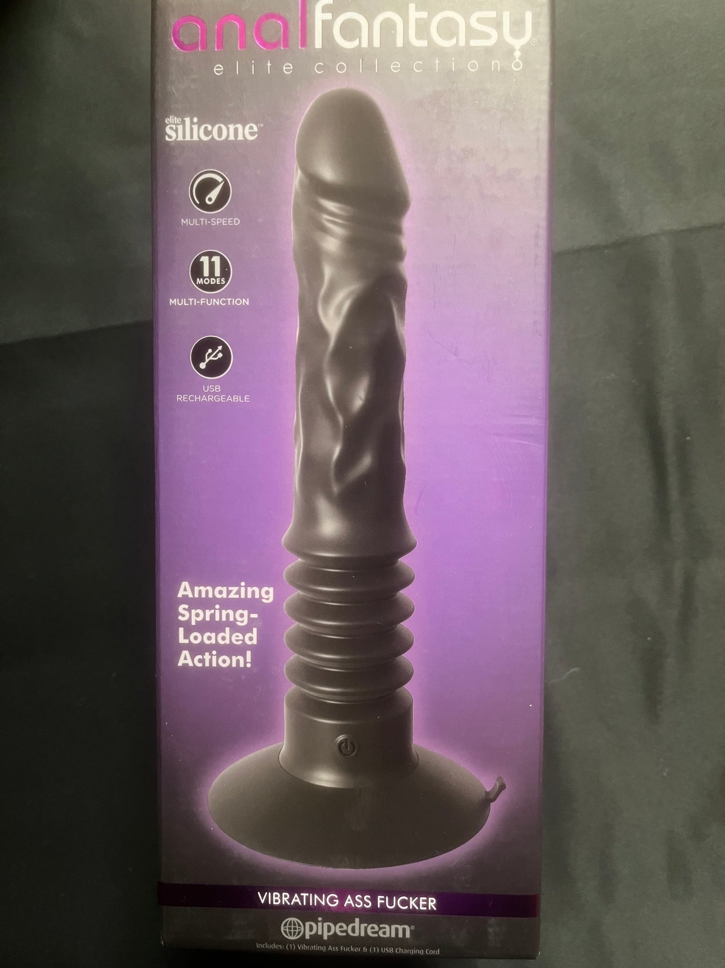 Pipedream Anal Fantasy Elite Vibrating Ass F**ker