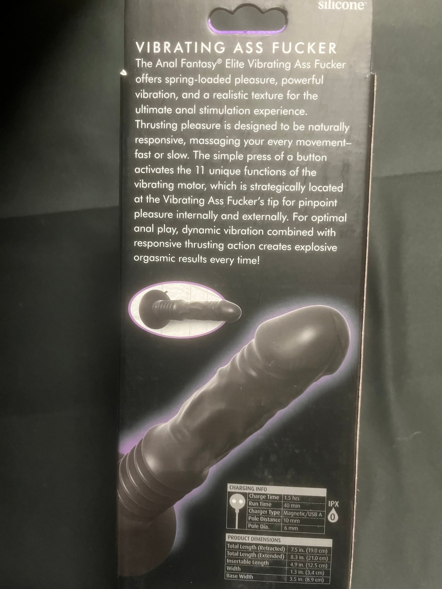 Pipedream Anal Fantasy Vibrating Ass Thruster Vibe