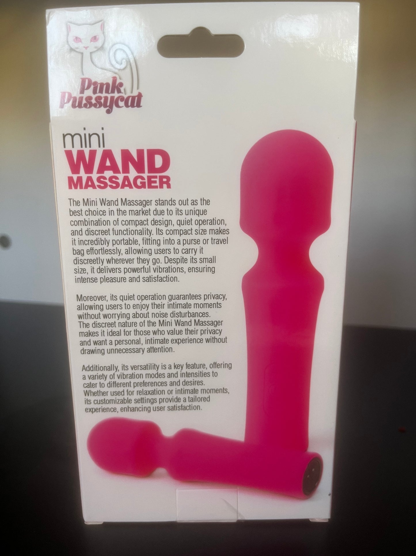 Pink Pussycat Mini Wand