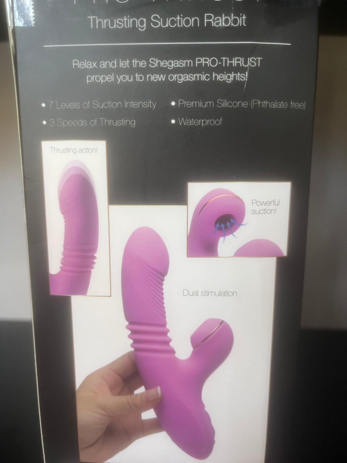 Shegasm Pro-Thrust Suction Rabbit