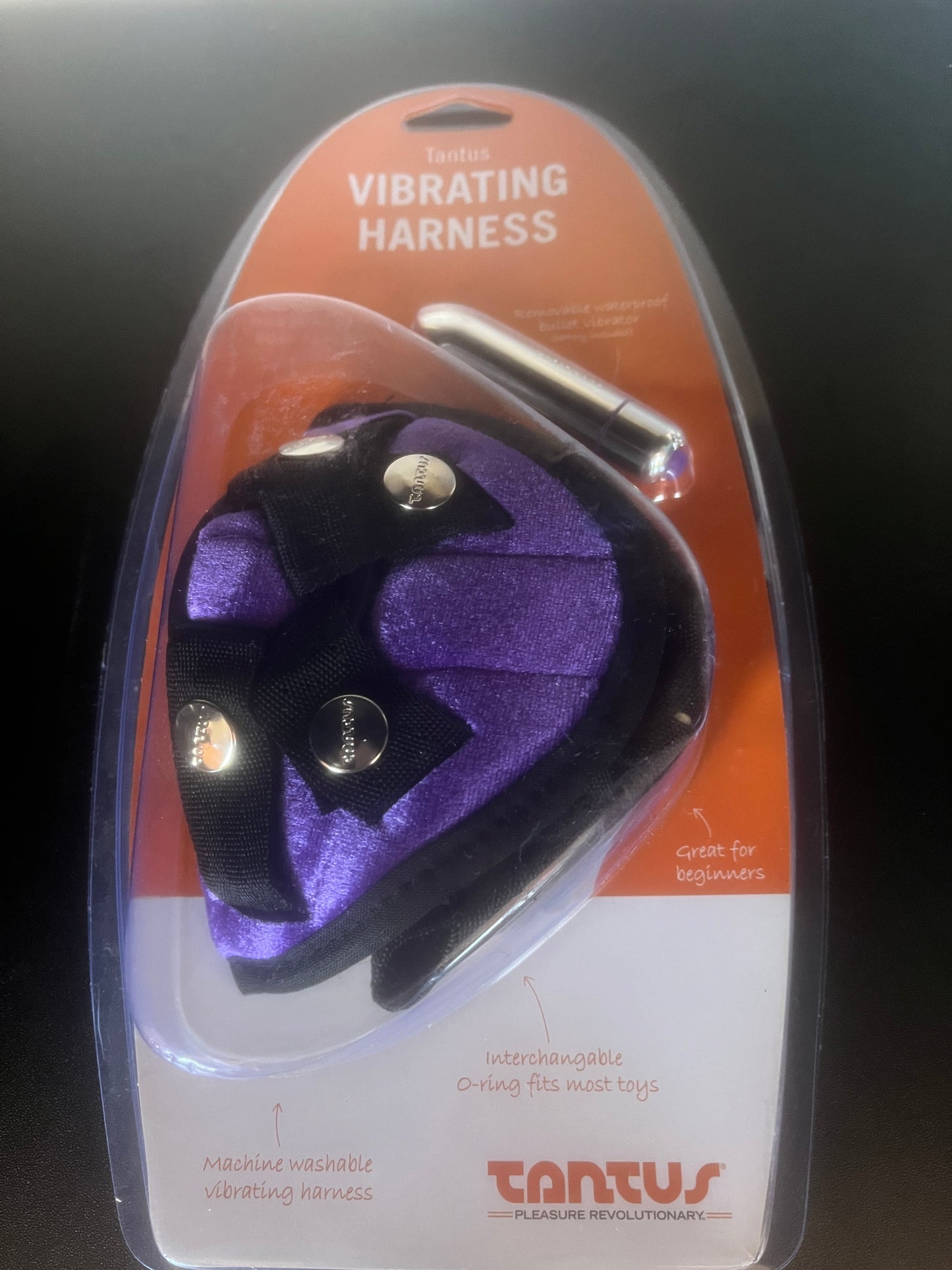 Velvet Vibrating Bullet Harness