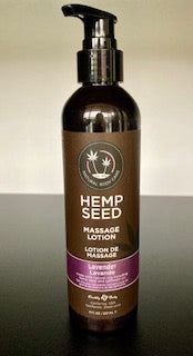Hemp Seed Massage Lotion 8oz/237ml in Lavender