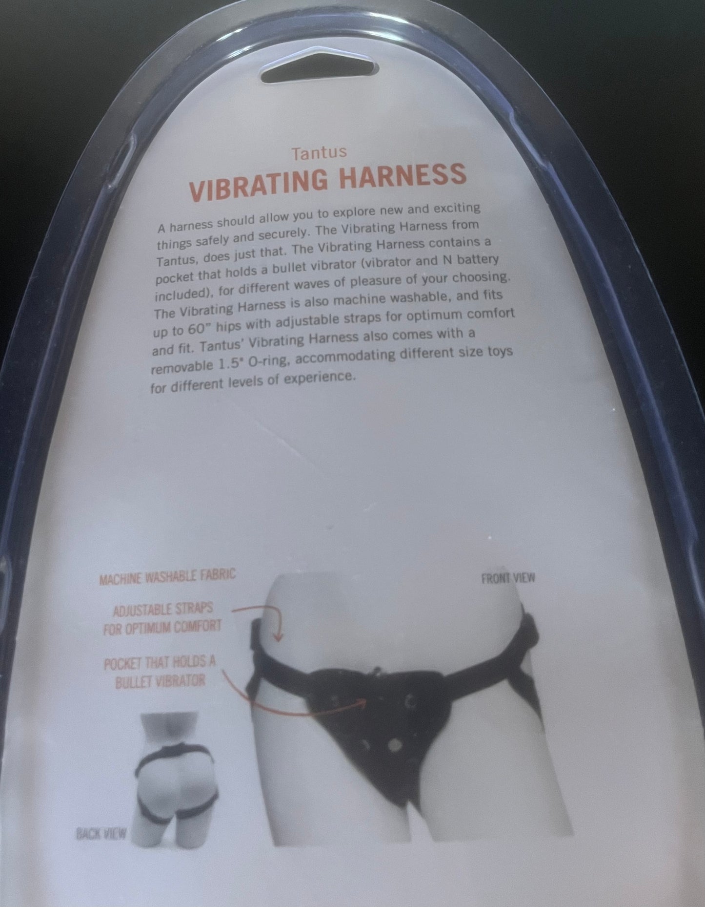 Velvet Vibrating Bullet Harness