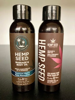 Hemp Seed Massage & Body Oil