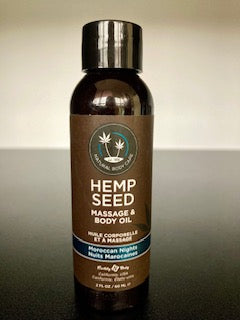 Hemp Seed Massage & Body Oil