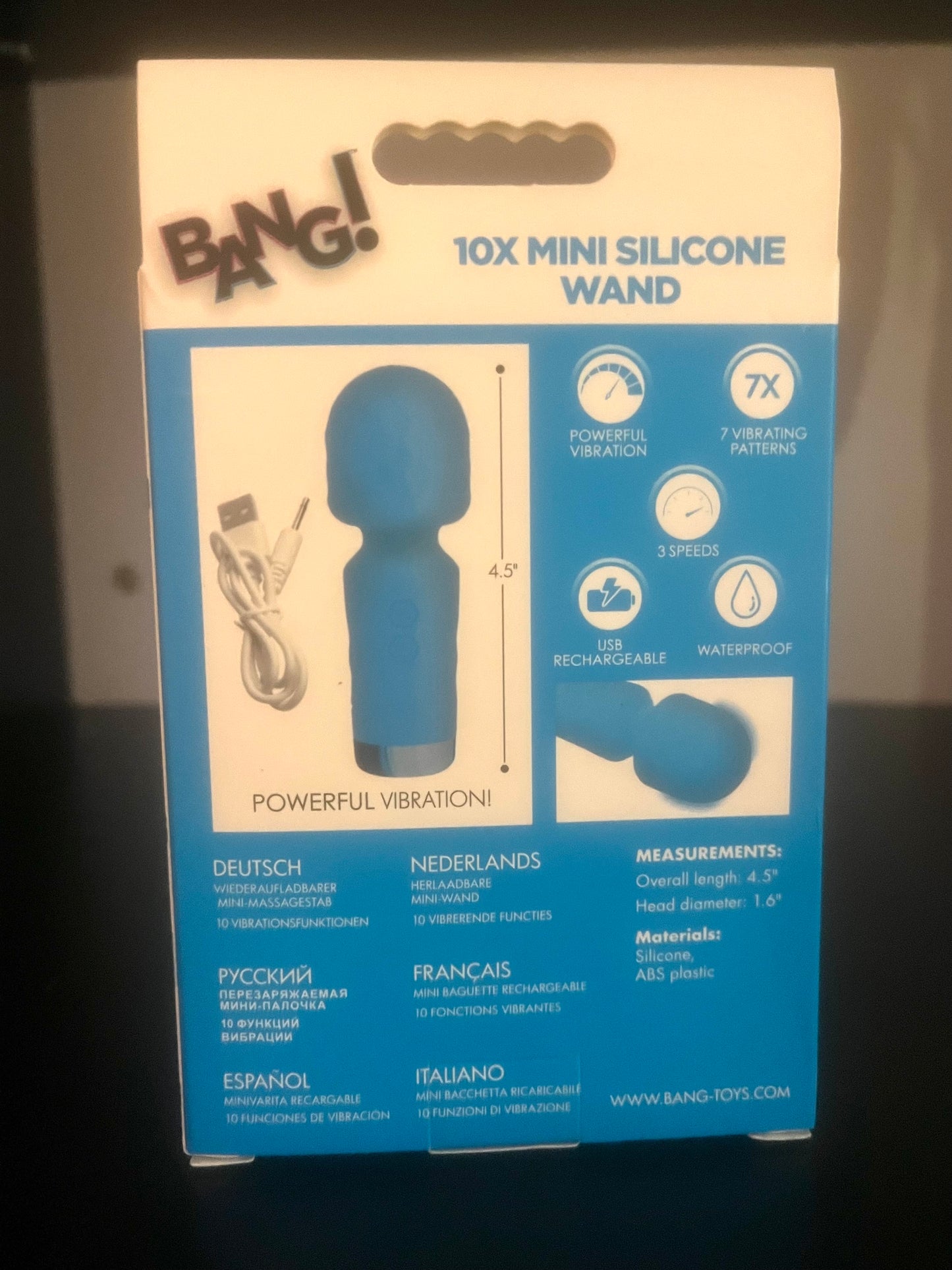 Bang 10x Mini Silicone Wand
