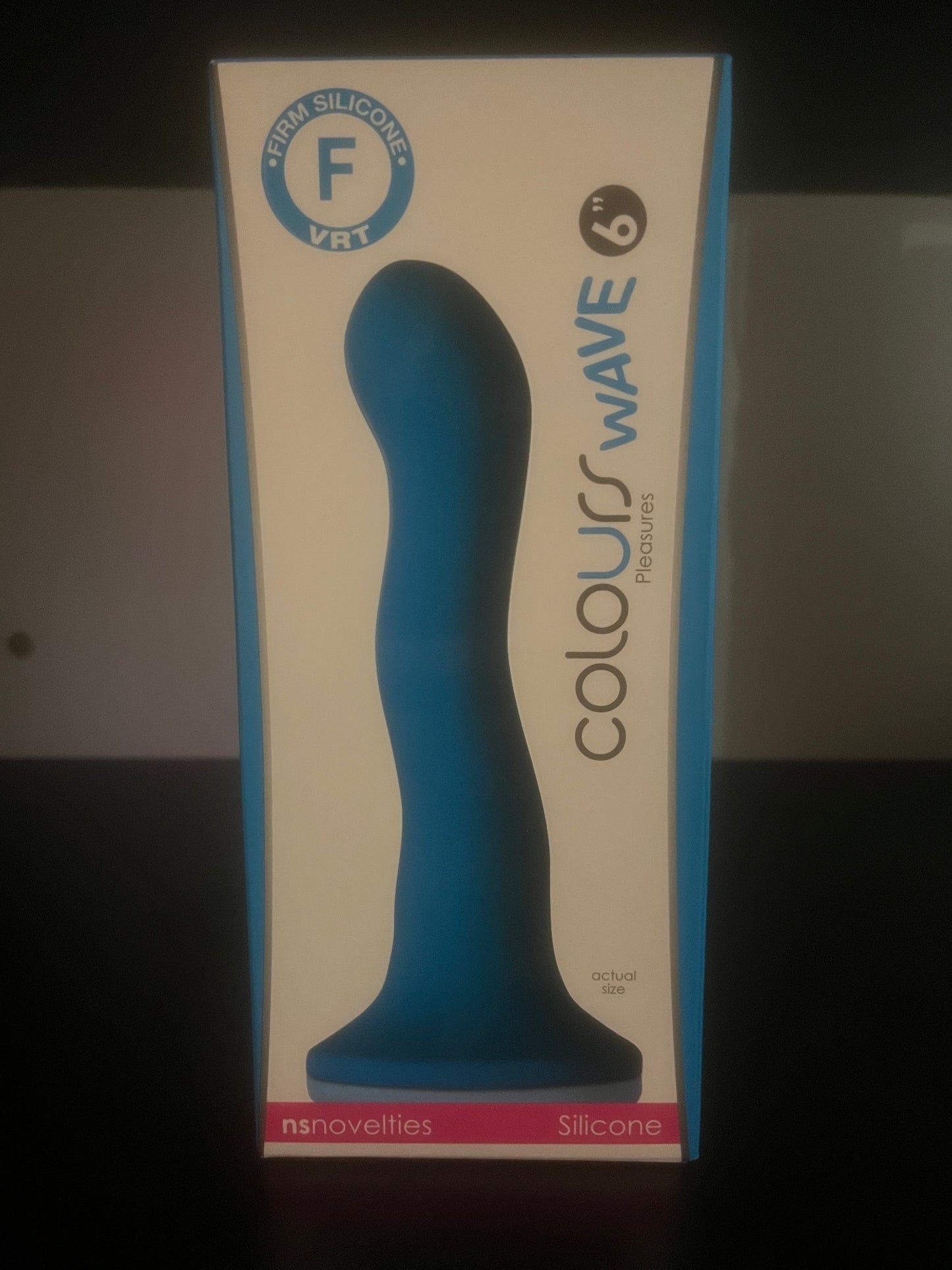 Colours Wave 6 Inch Silicone Dildo