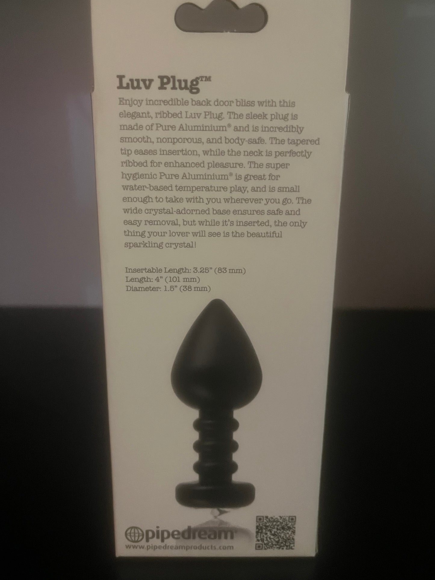 Fetish Fantasy Luv Plug