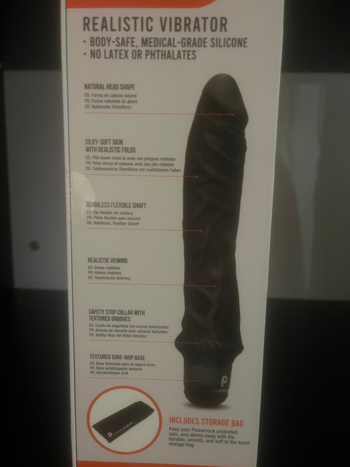 PowerCock 8 Inch Girthy Realistic Vibe