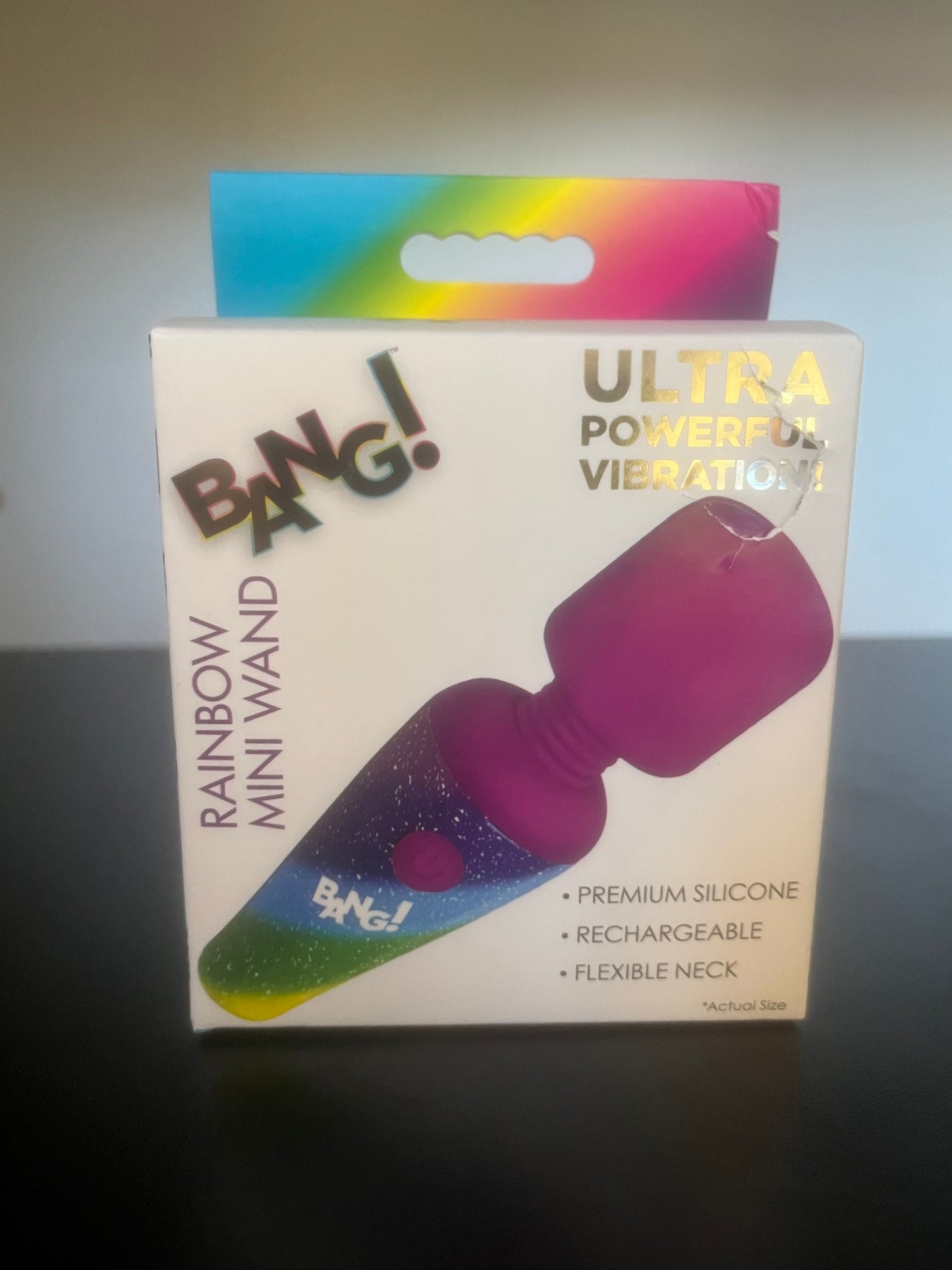XR Brands Bang! Rainbow Mini Wand