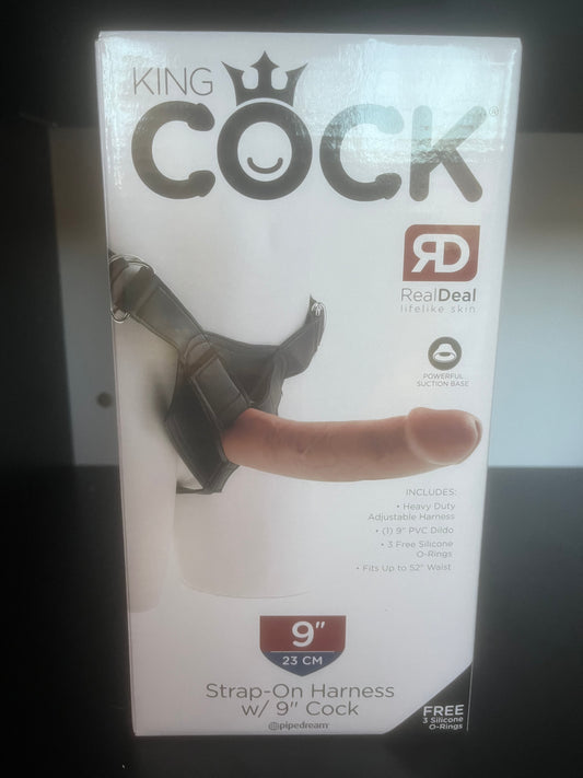 Pipedream King Cock Harness with 9 Inch Cock
