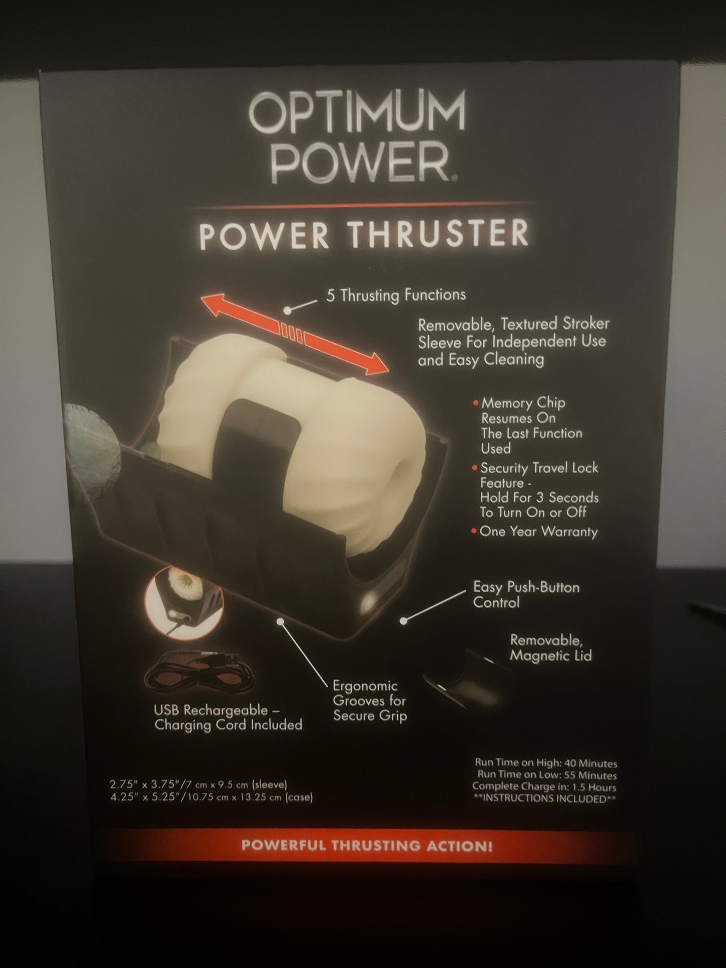 CalExotics Optimum Power Thruster Auto Stroker