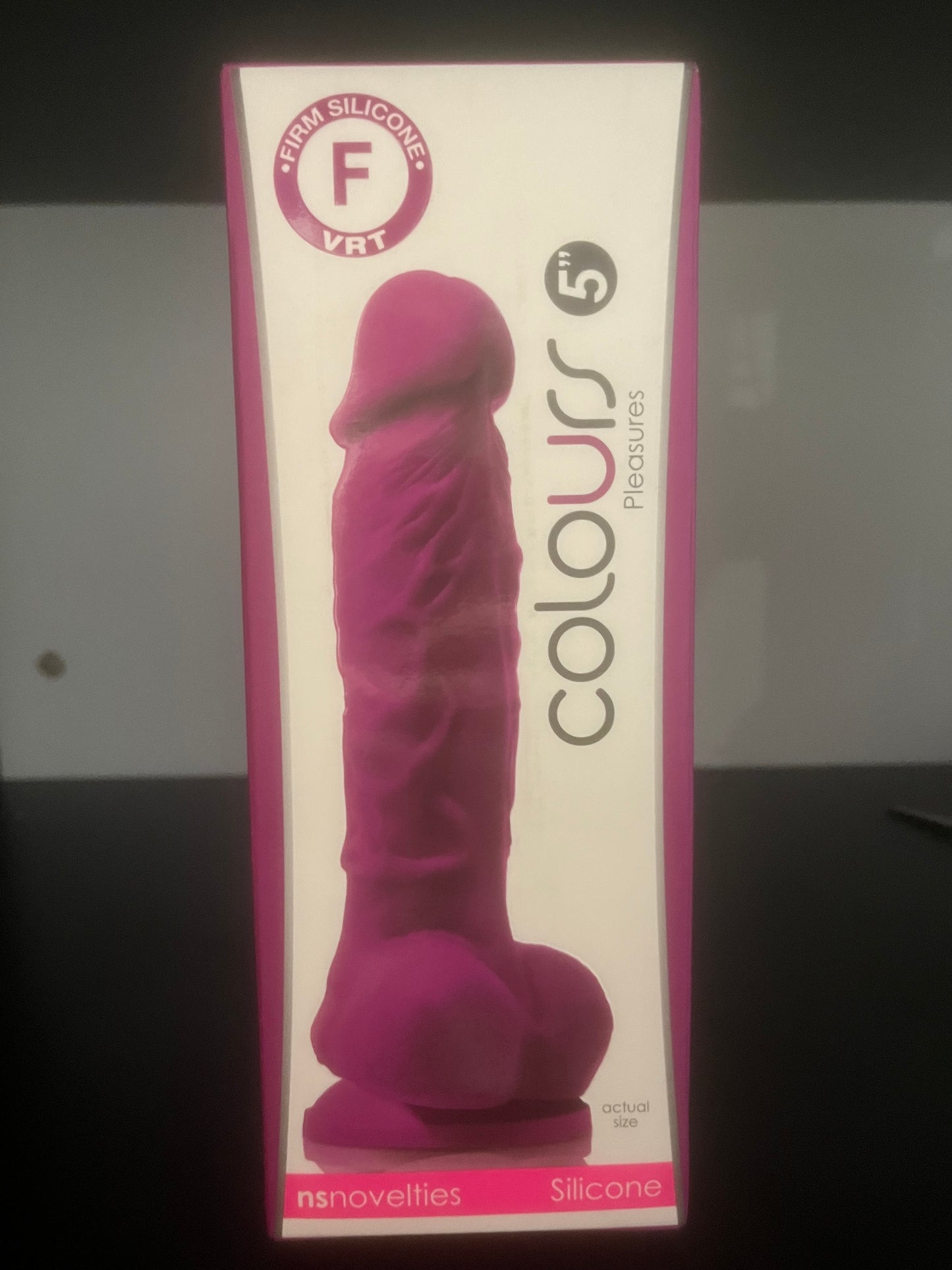 Colours 5 Inch Firm Silicone Dildo