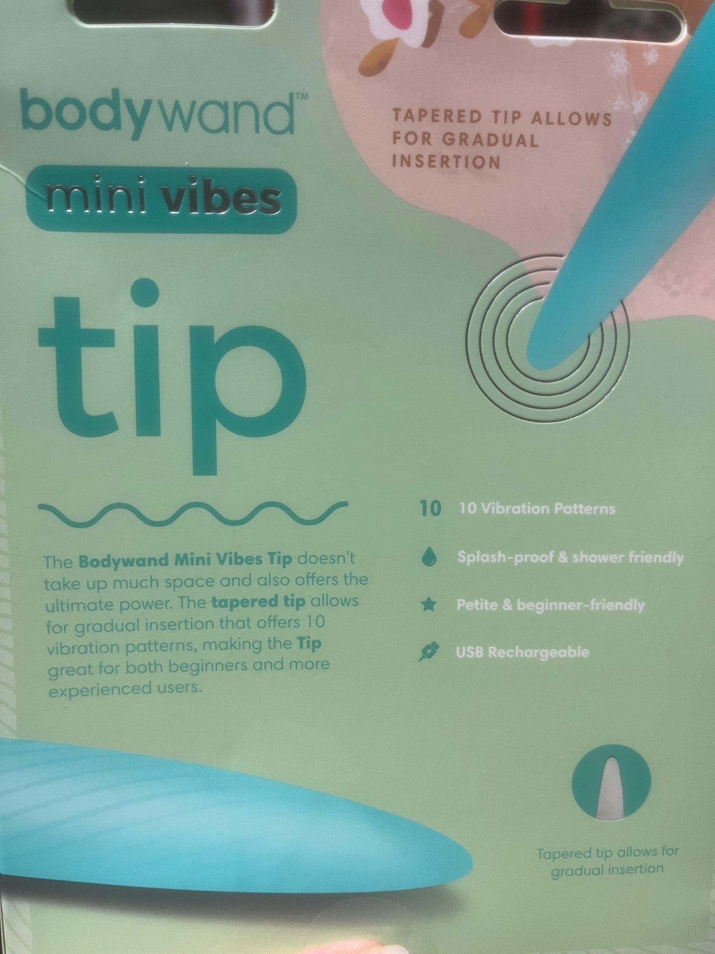 X-Gen BodyWand Mini Vibes Tip Vibe